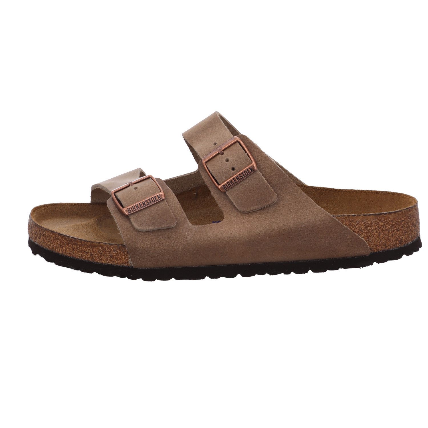 Birkenstock Birkenstock - ARIZONA Leder - braun Pantolette