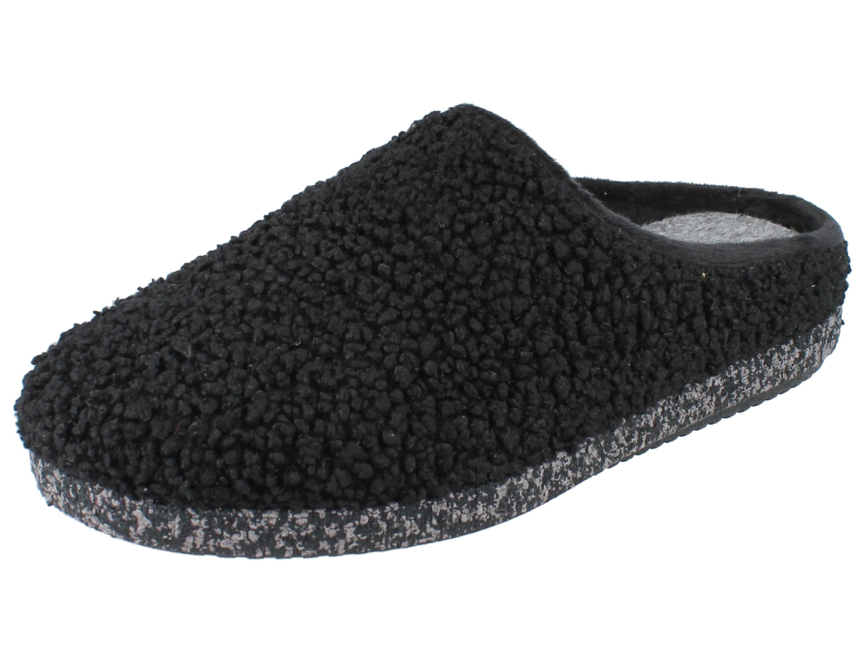 Longo LONGO Damen Hausschuhe schwarz Textil - Größe: 40 Clog Wechselfußbett