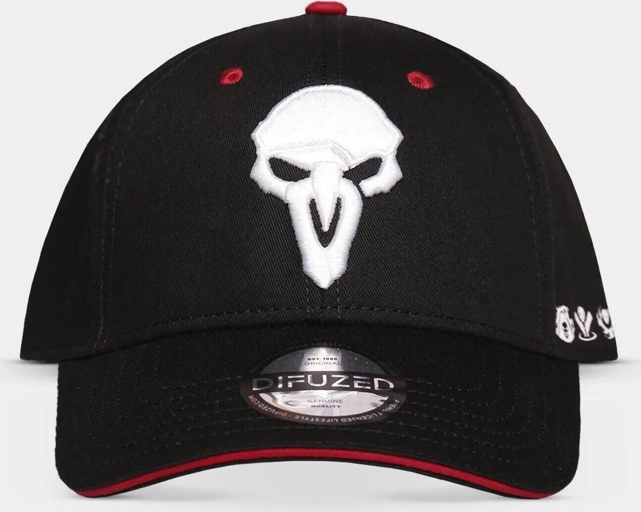 Baseball Cap Overwatch - Reaper - Men's Adjustable Cap Black