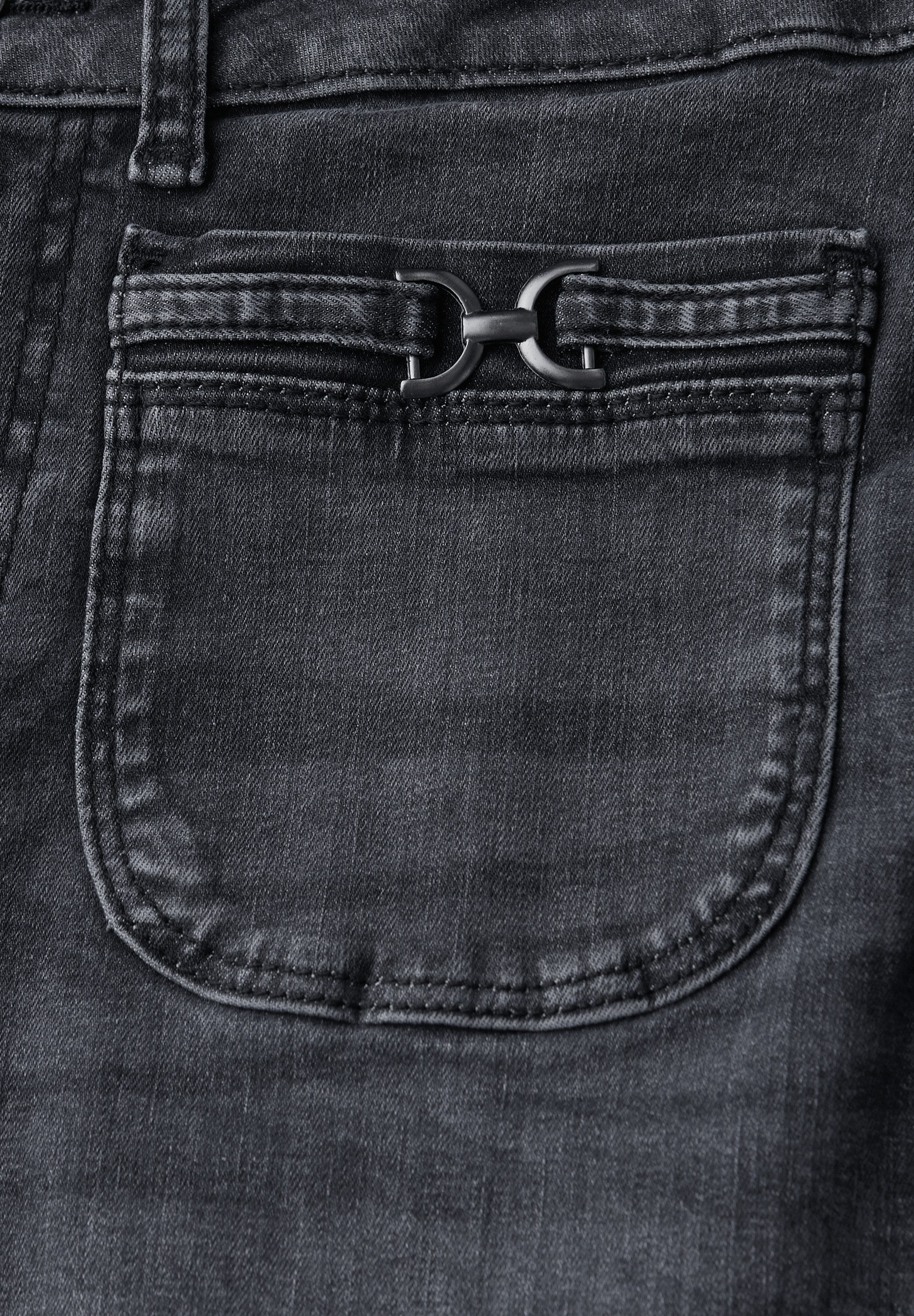 STREET ONE 5-Pocket-Jeans Wide Leg Jeans günstig online kaufen