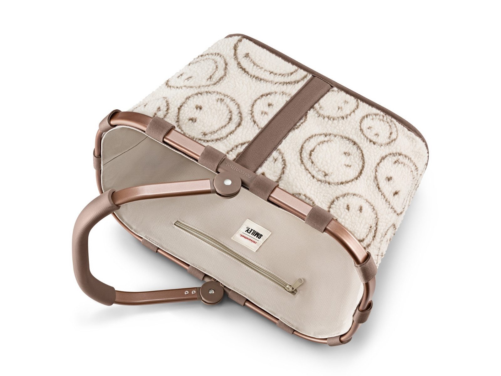 REISENTHEL® Einkaufskorb carrybag smiley® teddy chocolate – Bild 4 von 5