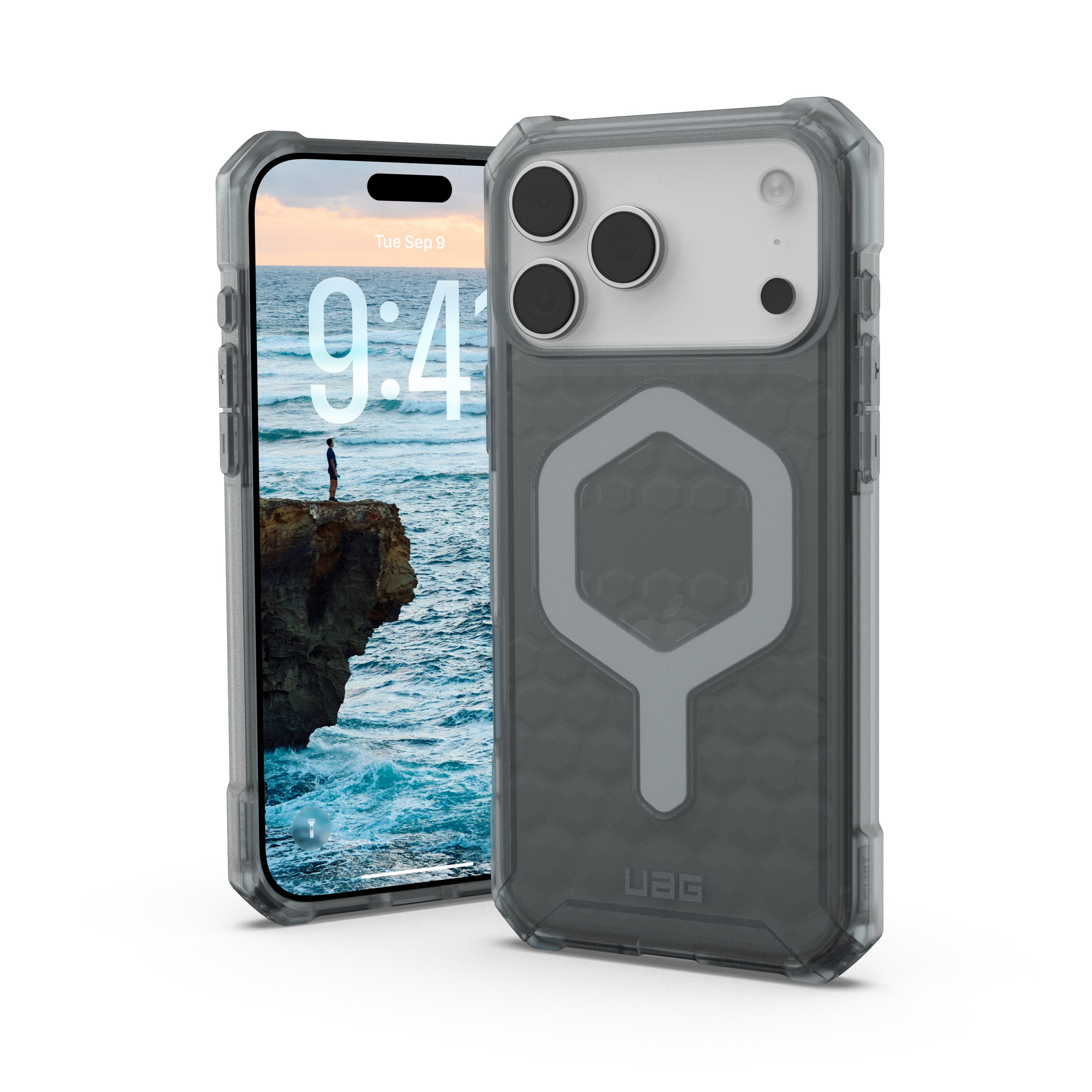 Urban Armor Gear Smartphone-Hülle Essential Armor - iPhone 18 Pro Max / iPhone 17 Pro Max MagSafe Hülle, [MagSafe optimiert, Fallschutz nach Militärstandard]