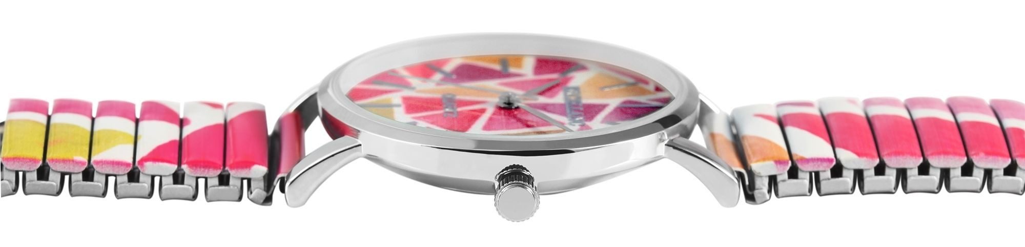 Excellanc Quarzuhr 1700060 Edelstahlzugband, D 36 günstig online kaufen