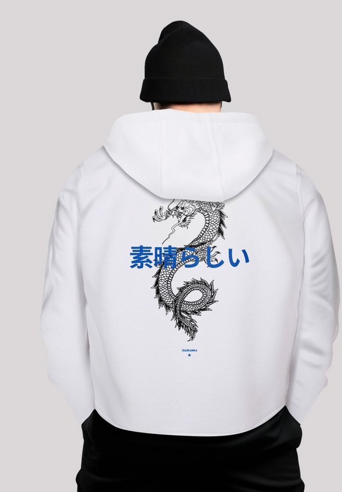 F4NT4STIC Hoodie Drache Japan PLUSSIZE Premium Qualität, Verstellbare  Kapuze und geräumige Kängurutasche