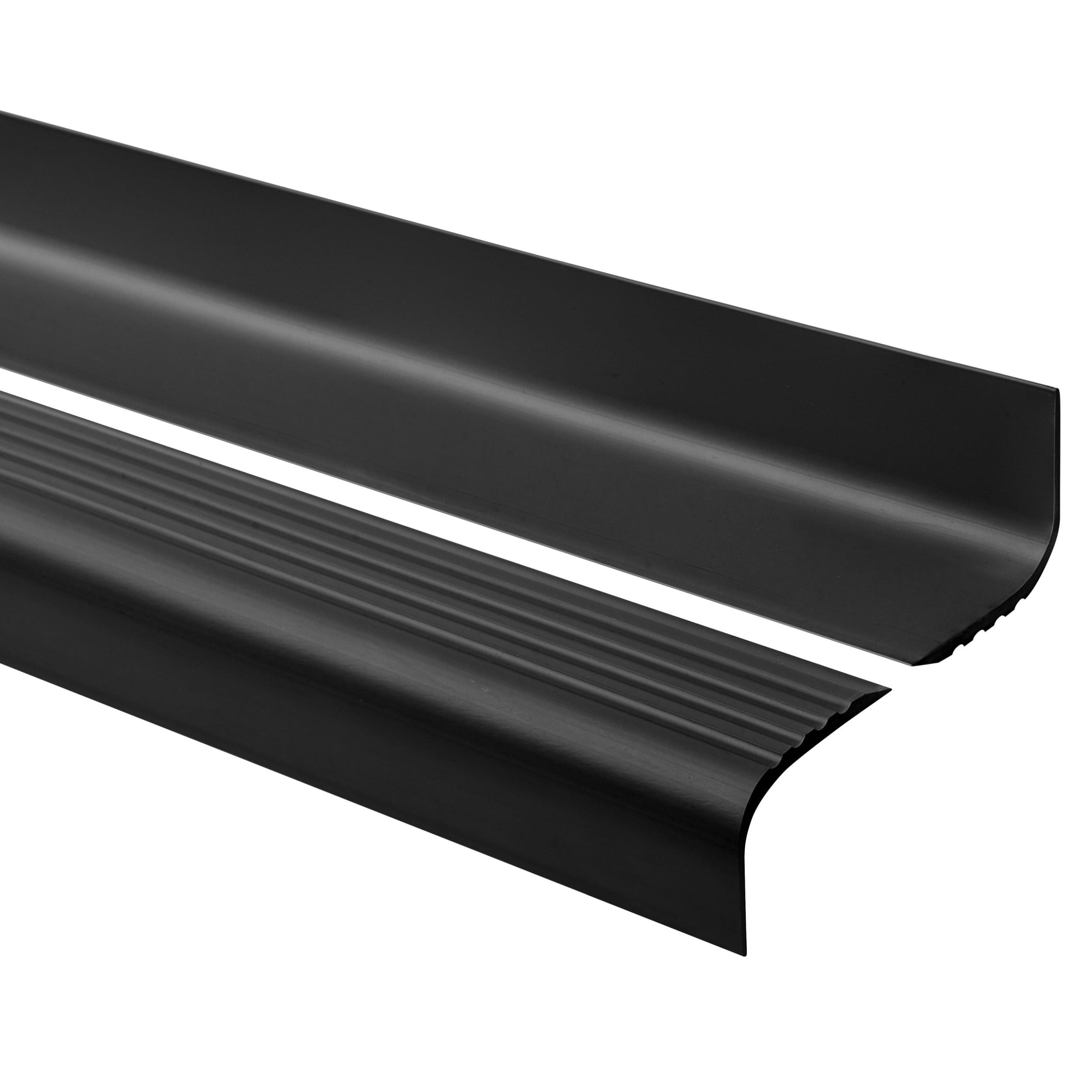 Quest Treppenkantenprofil Treppenprofil RGPT 52 x 40 mm, Antirutsch (1-St), Antirutsch, PVC, 200 cm