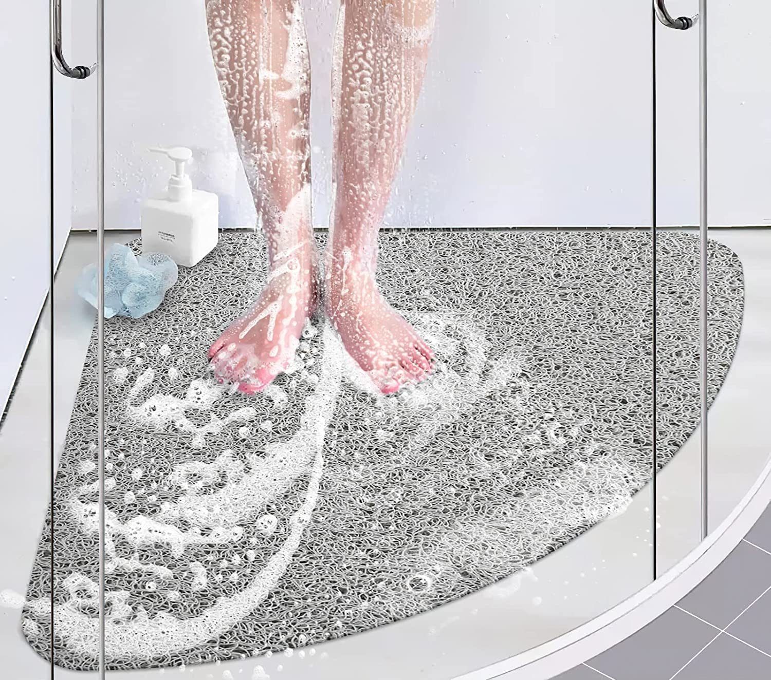 Duschmatte Duschmatte rutschfest Duschmatten, Badewannenmatte Duschmatte Bedee, PVC, Badewannenmatte für Nassbereiche Schnell Trocknend