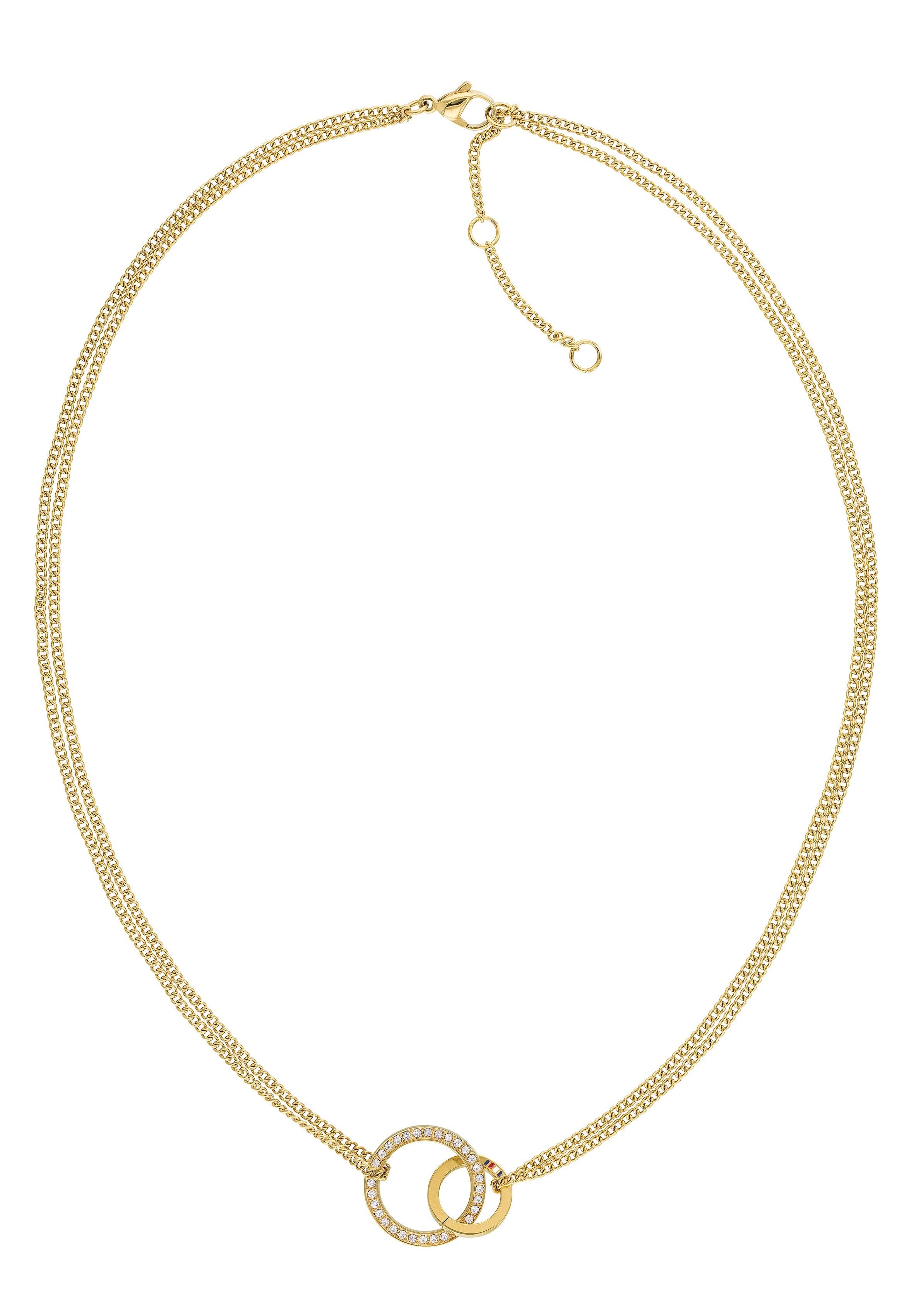 TOMMY HILFIGER Kette mit Anhänger »DRESSED UP, 2780077« mit ...