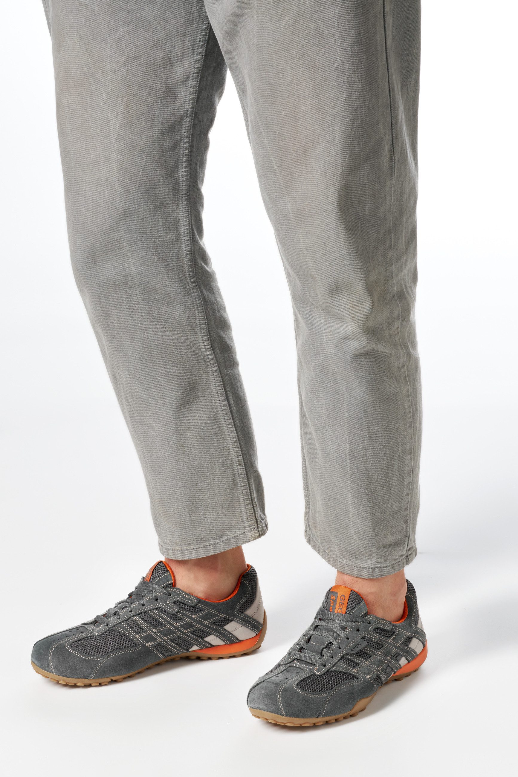 Geox U SNAKE ORIGINAL Schnürschuh, Schnürschuh, Freizeitschuh, Trekking Sneaker mit Lederinnensohle