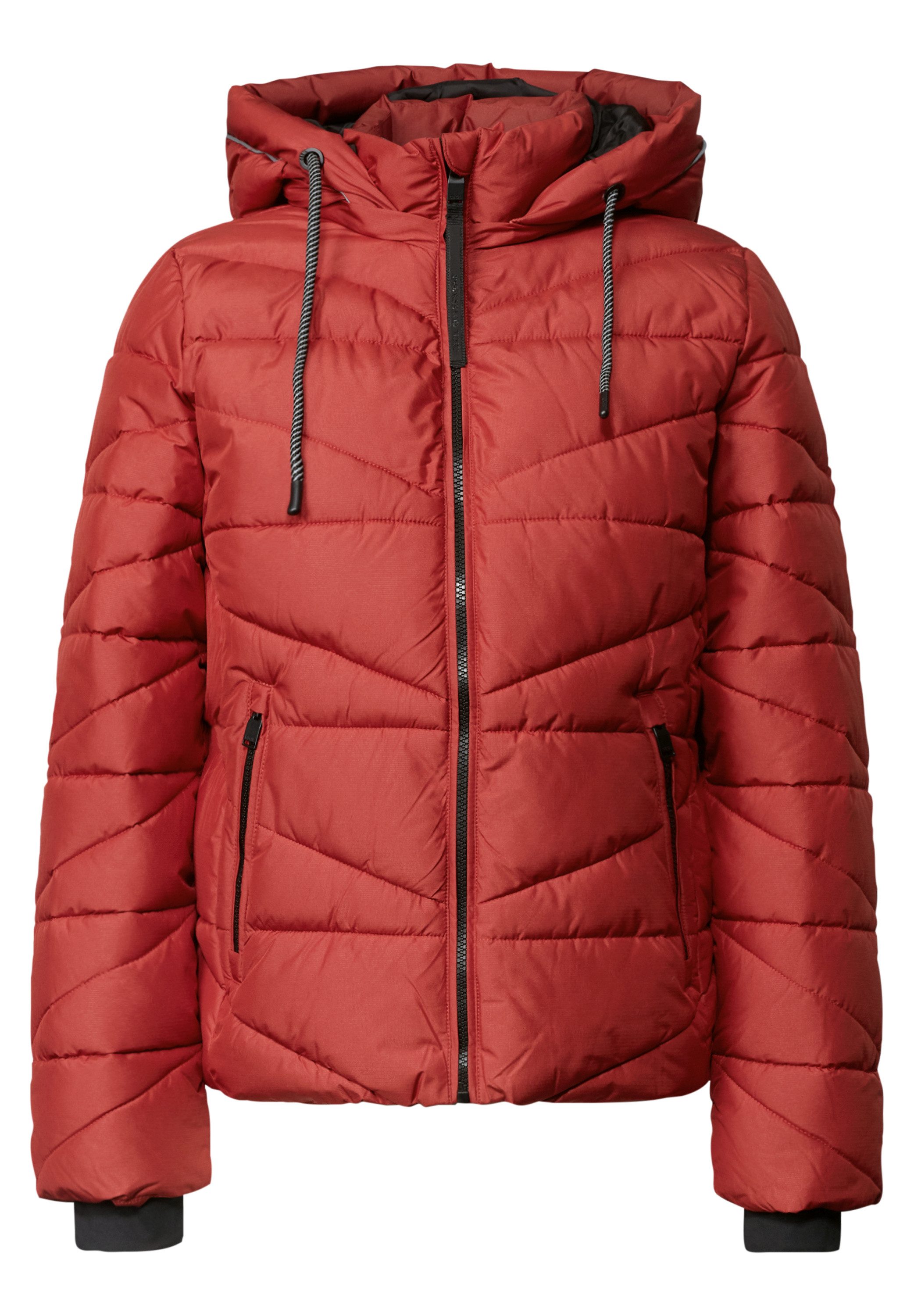CECIL Steppjacke mit Kapuze und Zipper
