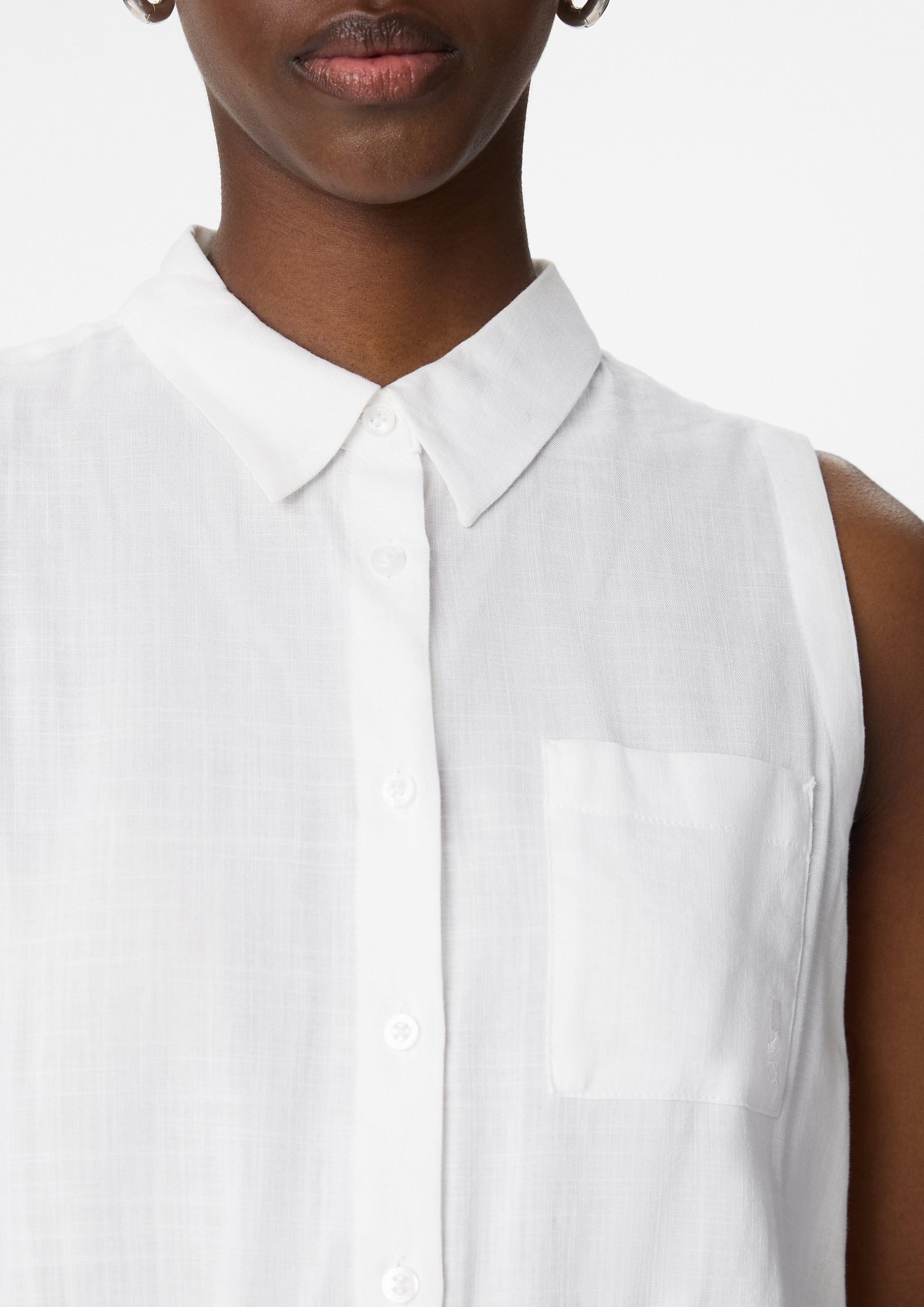 comma casual identity Blusentop Ärmellose Hemdbluse günstig online kaufen
