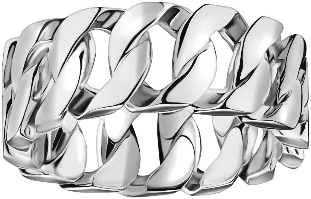 THOMAS SABO Fingerring Breiter Kettengli...