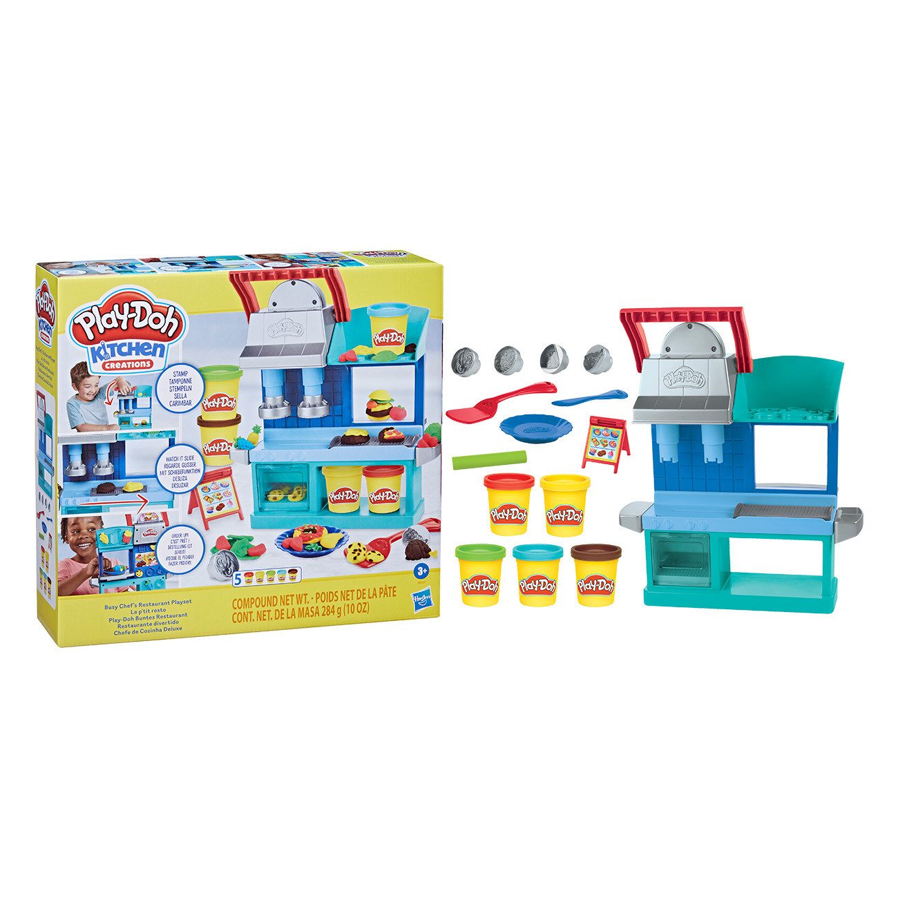 Hasbro Knete Play-Doh Buntes Restaurant