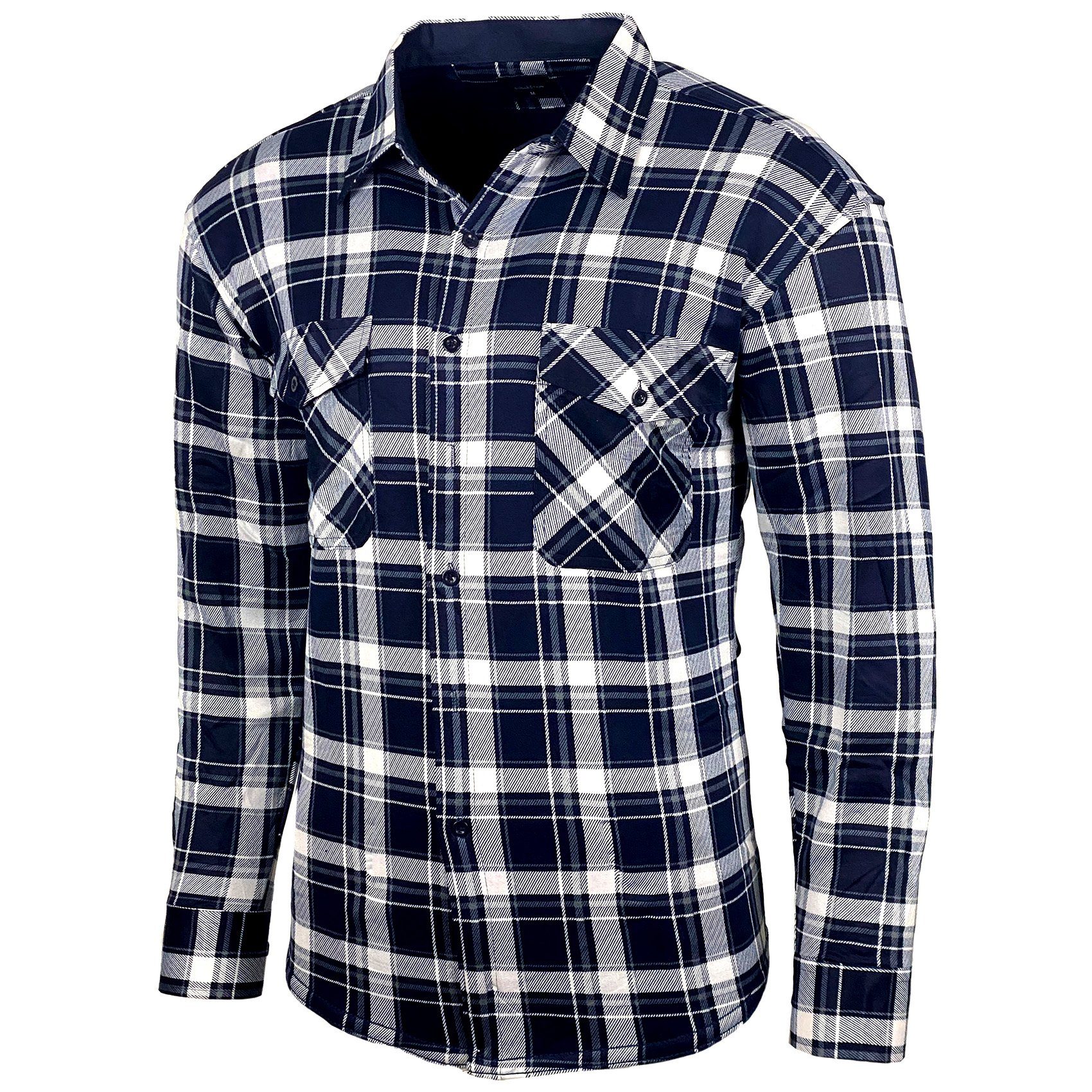 Baxboy Langarmhemd Baxboy Herren Thermohemd Karo günstig online kaufen