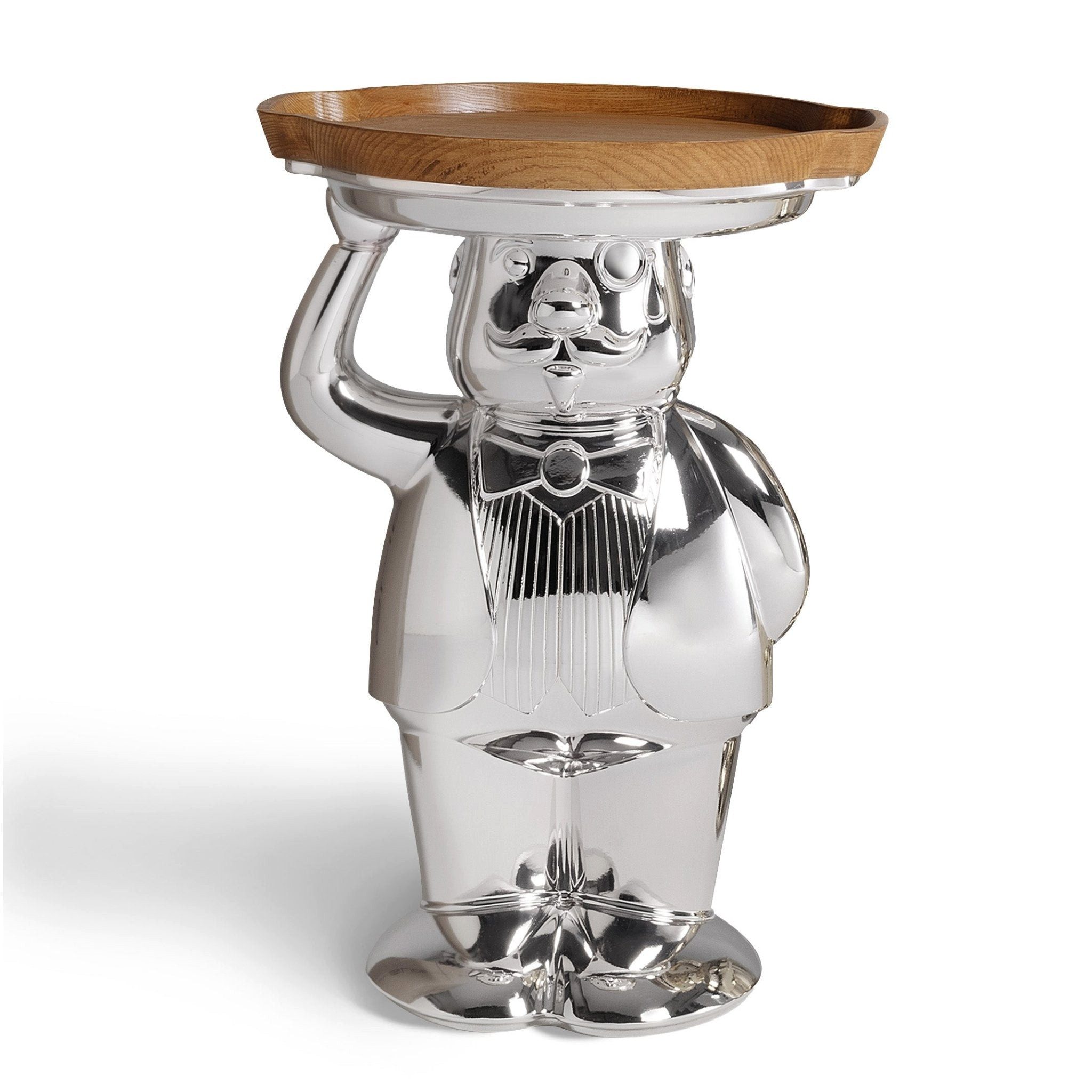 Slide Beistelltisch Ambrogio chrome-silver