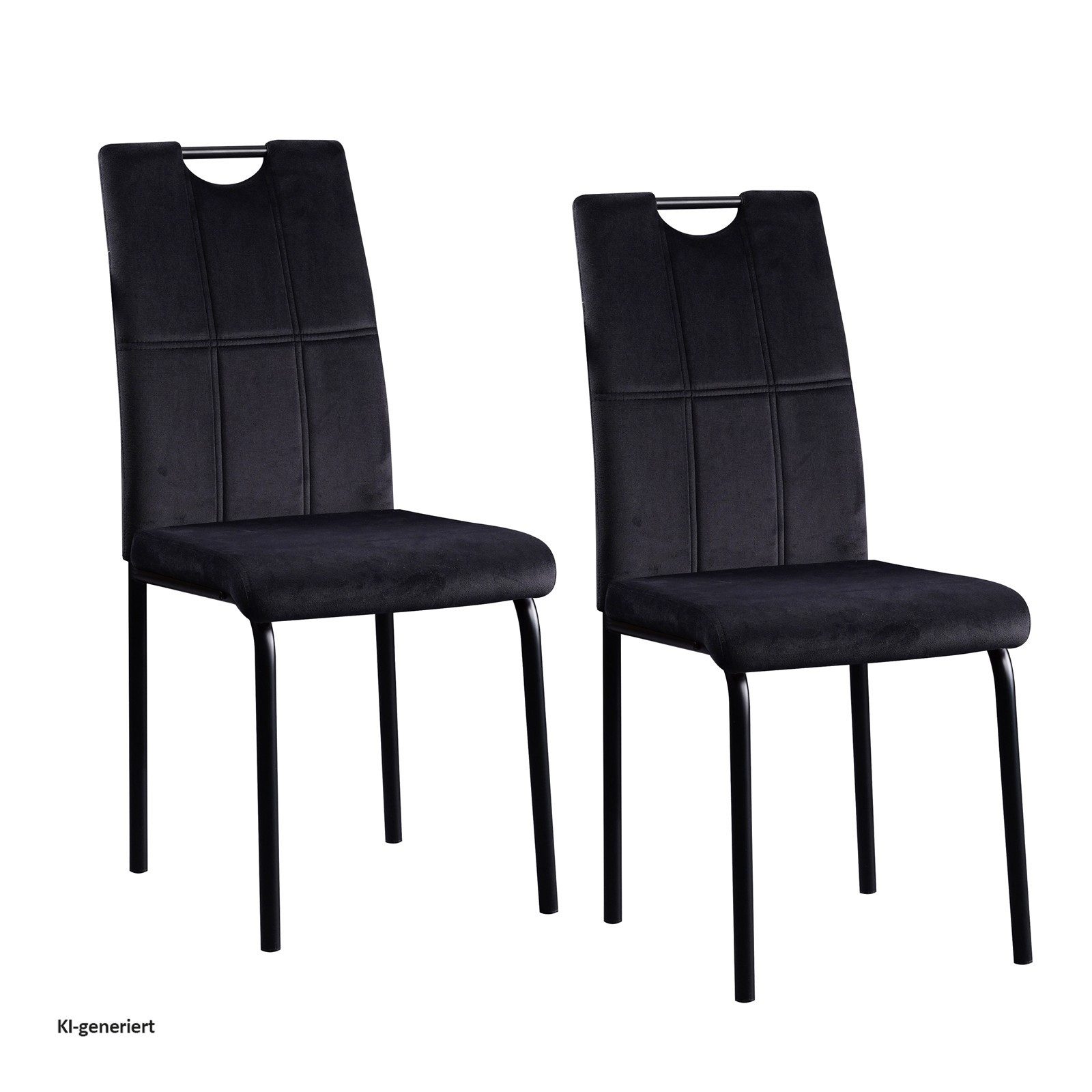 HTI-Living Esszimmerstuhl Stuhl Denton Velvet 2er-Set (Set, 2 St), Esszimmerstuhl Samt