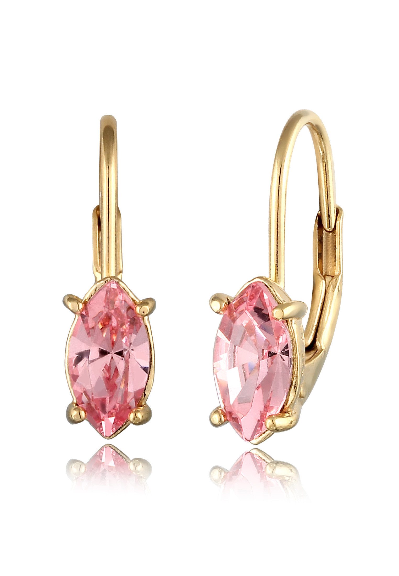 Elli Ohrhänger-Set Ohrhänger Marquise Glas Kirstalle günstig online kaufen