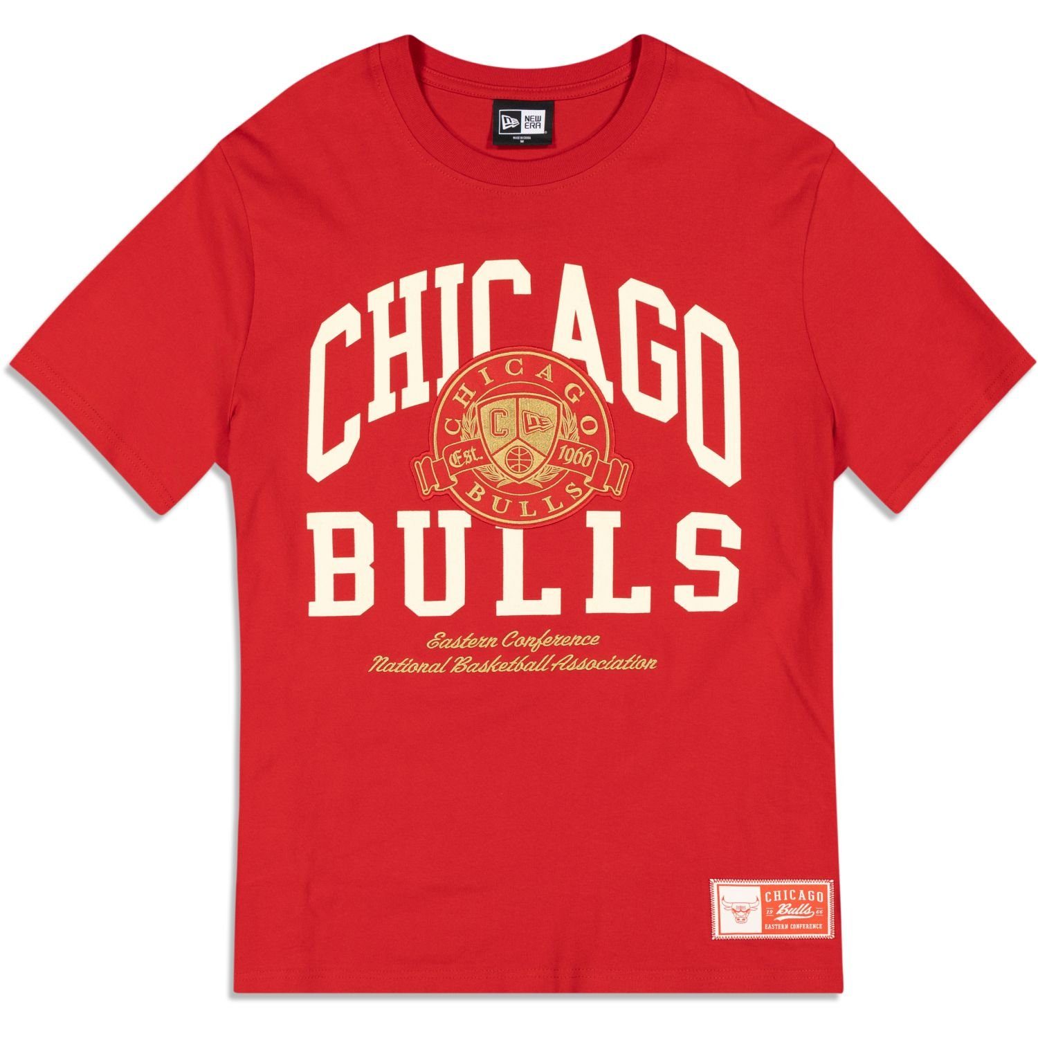 Print-Shirt New NFL LETTERMAN Chicago Era Bulls