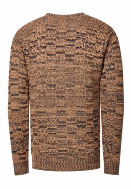 Rusty Neal Strickpullover mit dezenter Musterung und Strick-Design