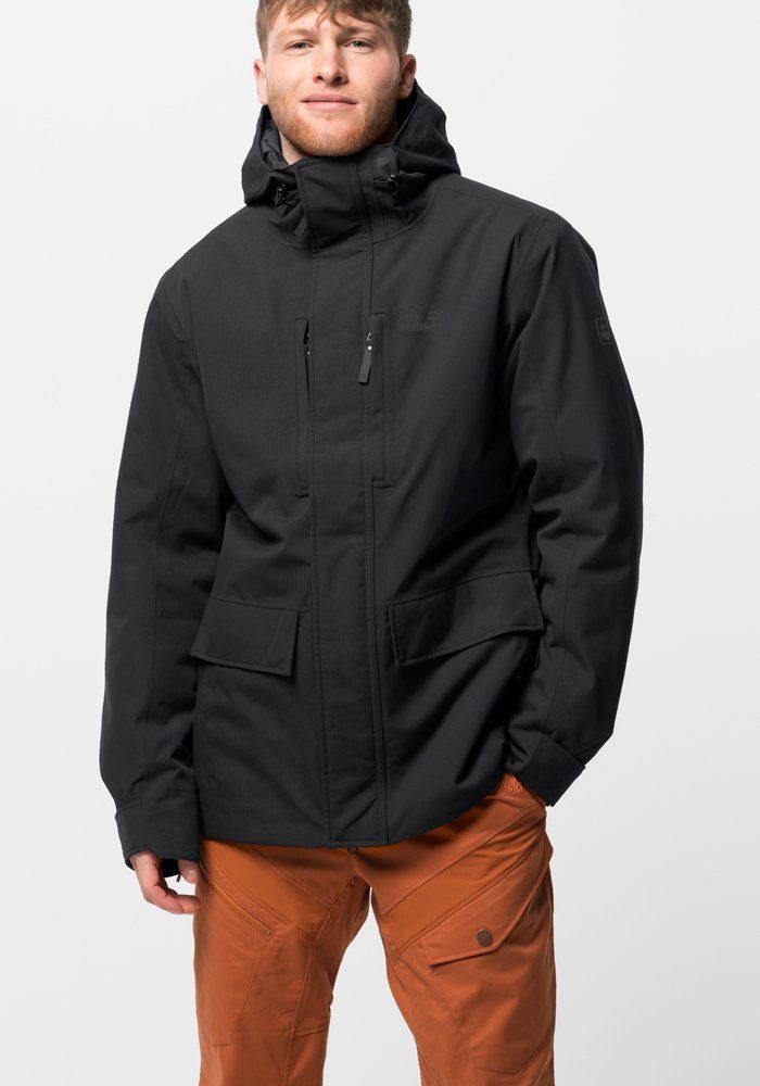 jack wolfskin winterjacke west coast jacket schwarz l 50 52 jack wolfskin winterjacke west coast jacket schwarz l 50 52