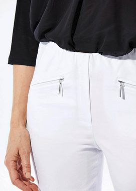 GOLDNER 7/8-Caprijeans Kurzgröße: 7/8-Super-Stretch-Schlupfhose Louisa