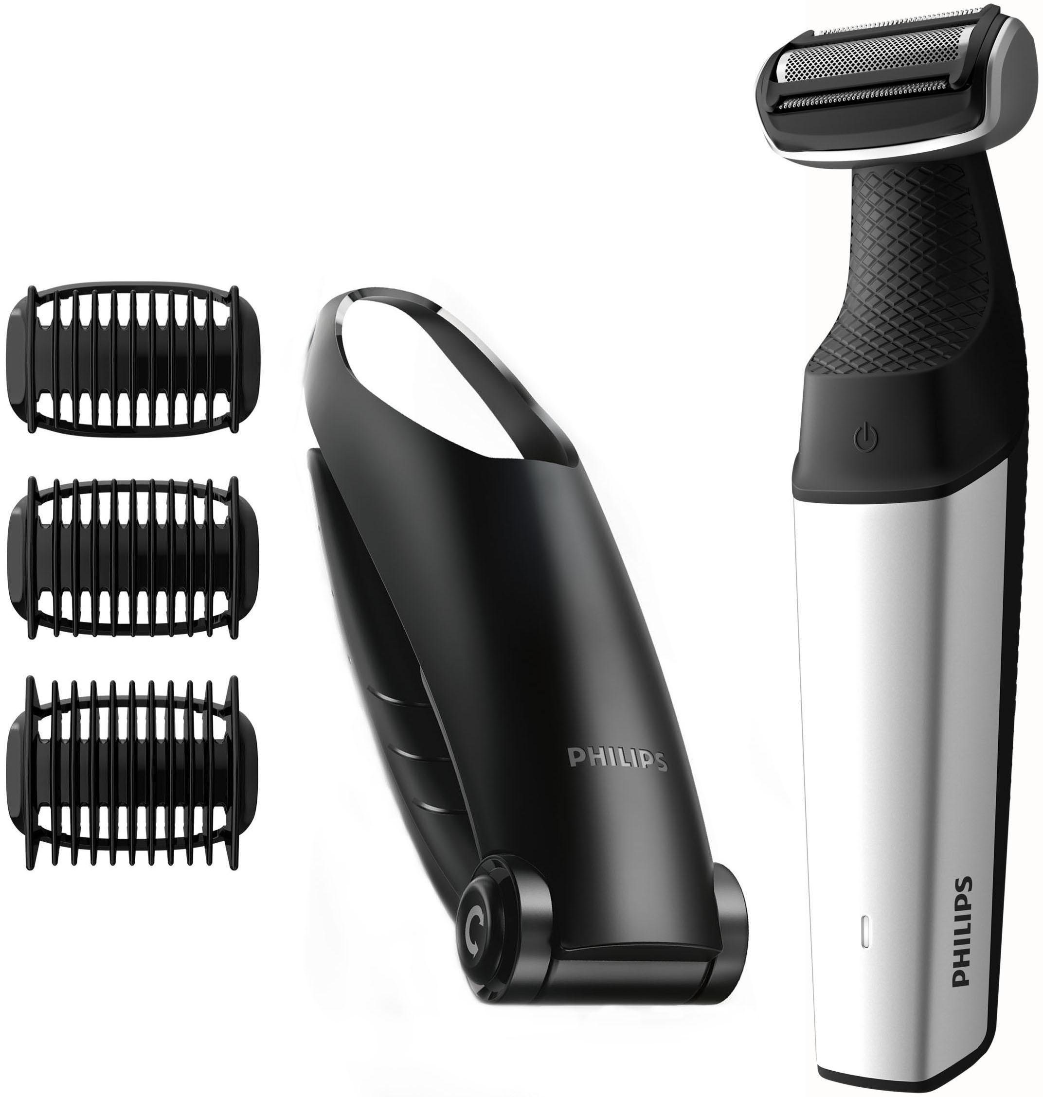 Körperrasierer Series 5000 BG5020/15, Aufsätze: 3, Langhaartrimmer, Bodygroom mit 3 Trimmaufsätzen Körperrasierer Series 5000 BG5020/15, Aufsätze: 3, Langhaartrimmer, Bodygroom mit 3 Trimmaufsätzen