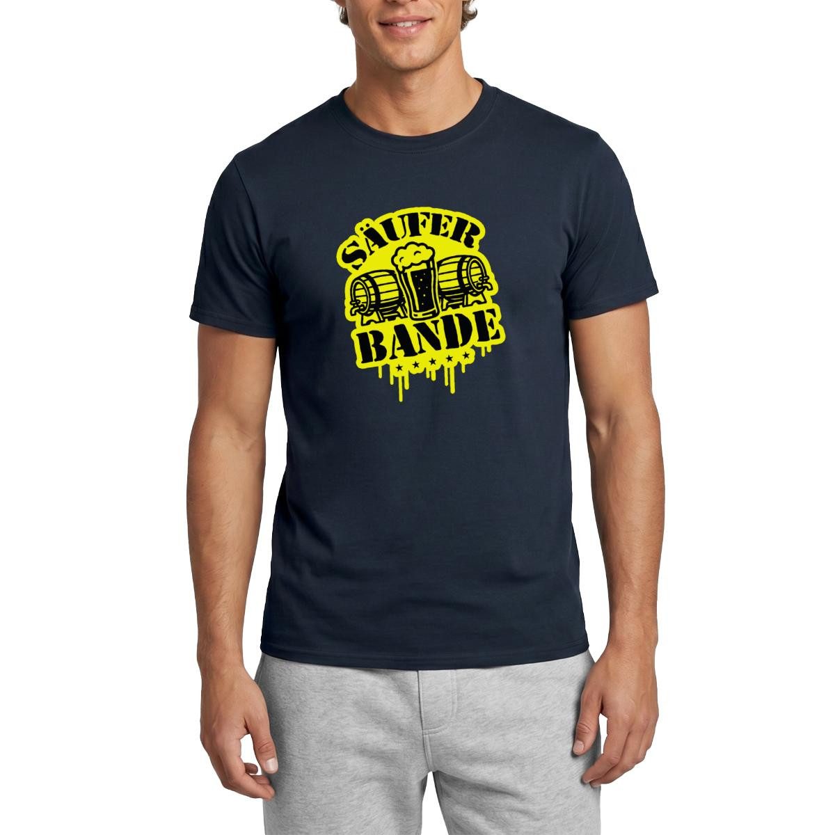 T-Shirt JGA Männer, Säuferbande Männer T-Shirt