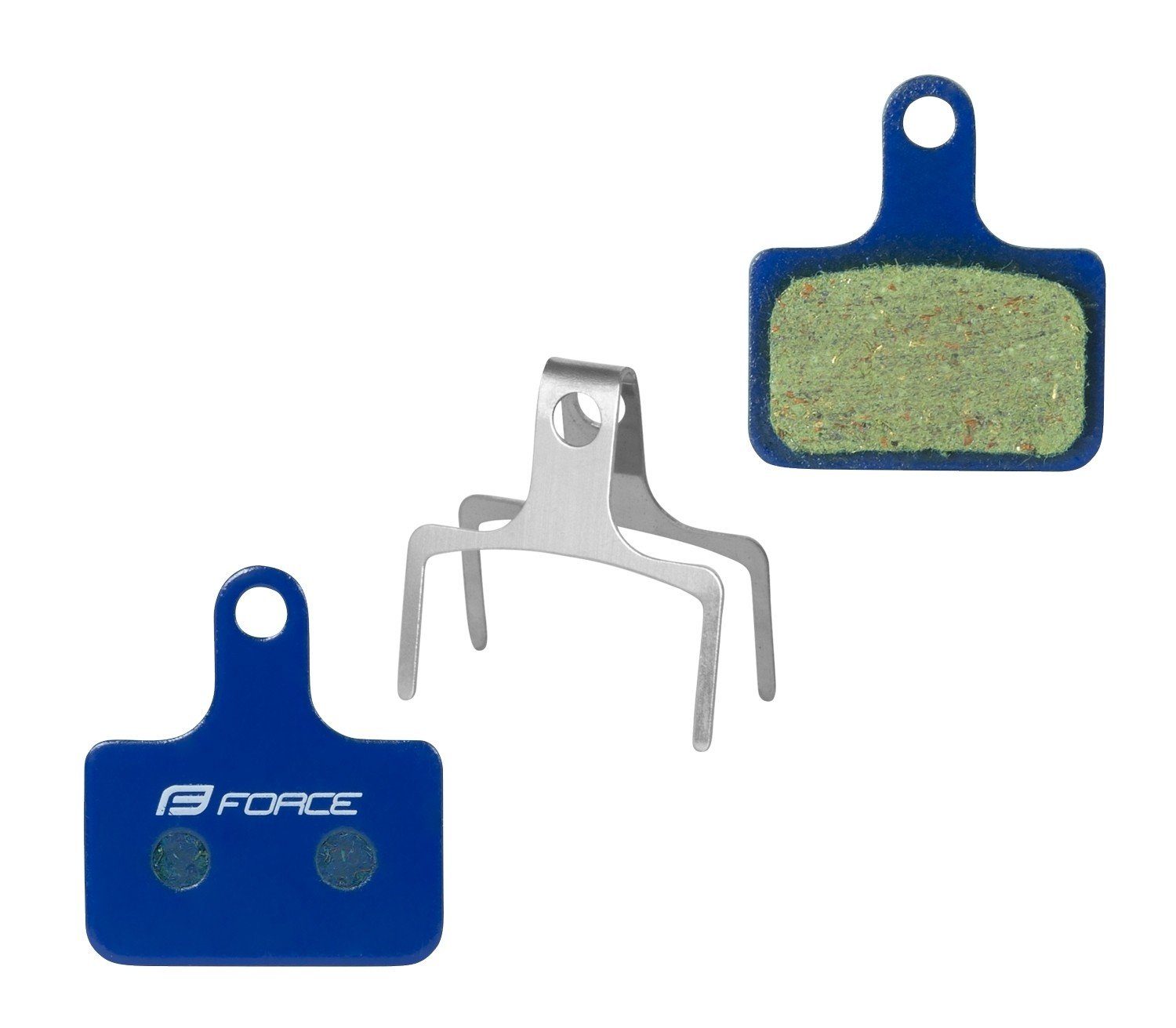 FORCE Scheibenbremse Scheibenbremsbeläge FORCE für Shimano L03A Polymer für Kühler