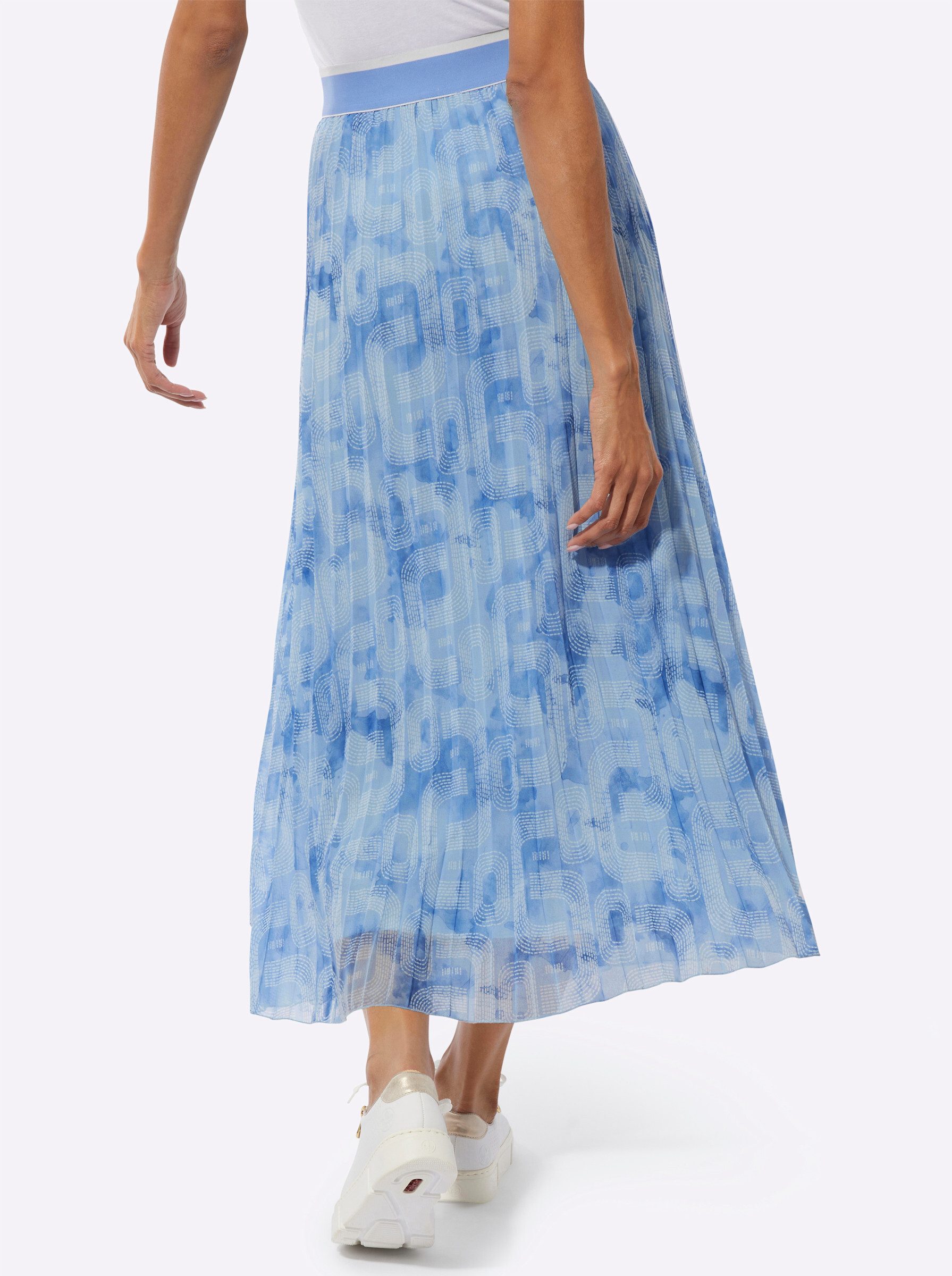 creation L A-Linien-Rock Plissee-Rock