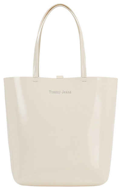Tommy Jeans Shopper TJW MUST NORTH SOUTH PATENT TOTE, mit geräumigem Hauptfach