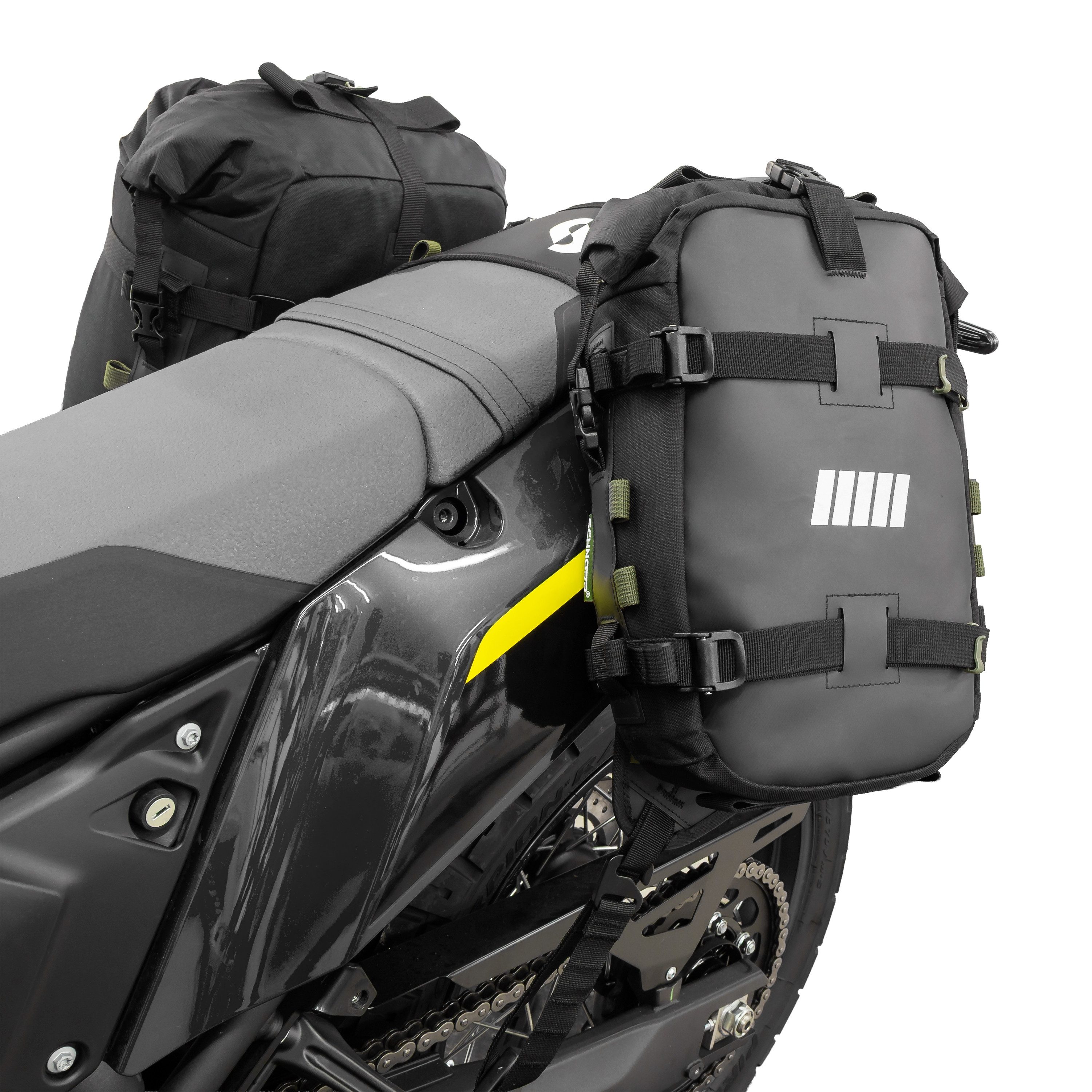 SCHNORR Gepäckträgertasche Motorrad Seitentasche / Hecktasche - 6 L - wasserdicht, modular