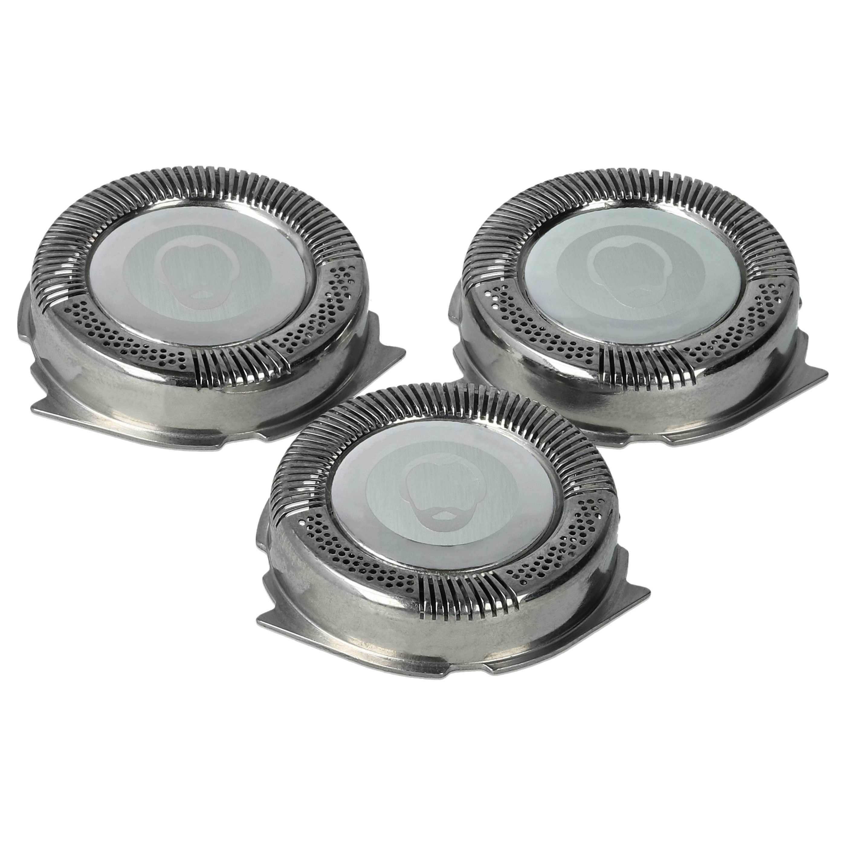 vhbw Ersatzscherkopf passend für Philips HQ7800, HQ8445, HQ8825, HQ8865, HQ7890, HQ8835
