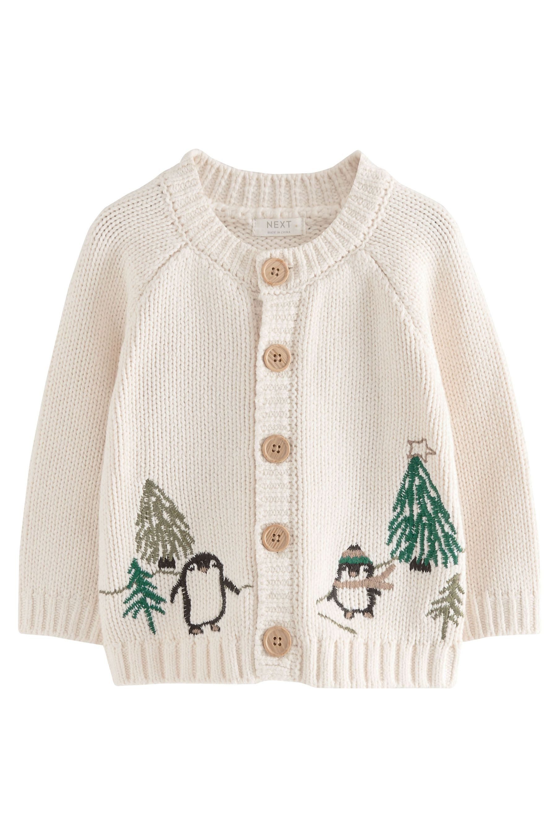 Next Strickjacke Strickjacke mit weihnachtlichem Muster günstig online kaufen