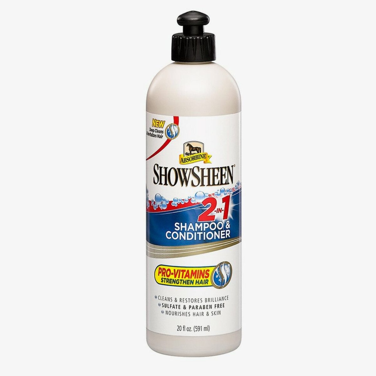 Tierpräparate Absorbine Show Sheen 2-in-1 Shampoo & Conditioner (591ml Flasche)