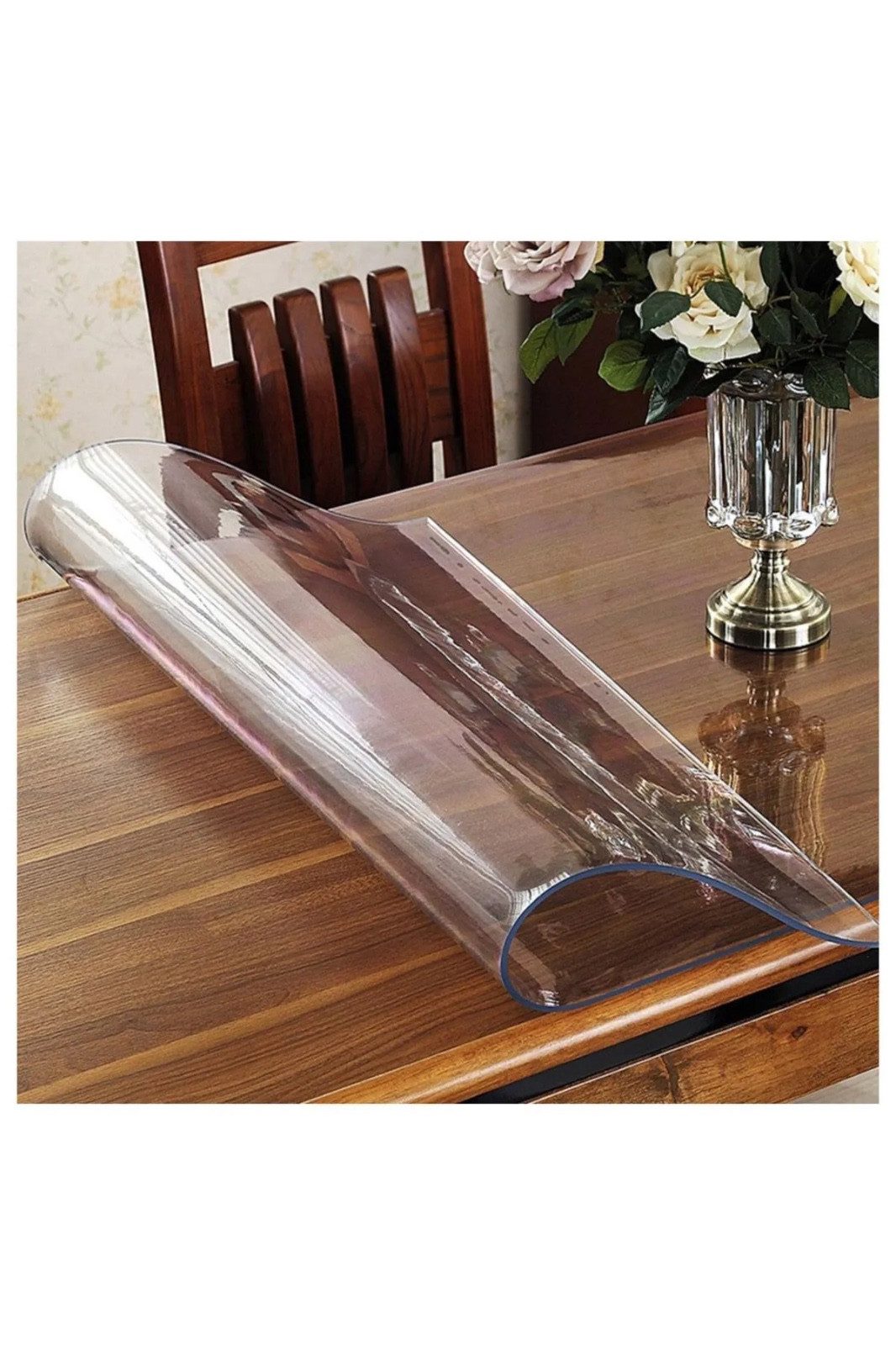 Dekonaz Tischdecke PVC Tischdecke Transparent Tischfolie günstig online kaufen