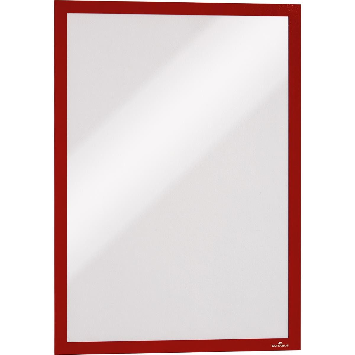 Thumbnail - DURABLE Magnet DURABLE Magnetrahmen DURAFRAME, DIN A3, rot