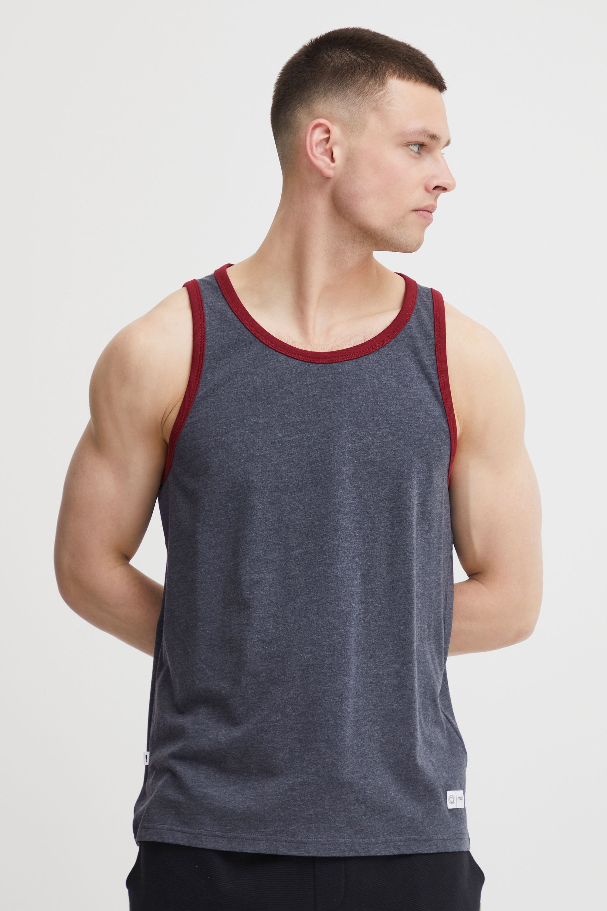 !Solid Tanktop SDMalino Top mit farblich abgesetzten Kanten