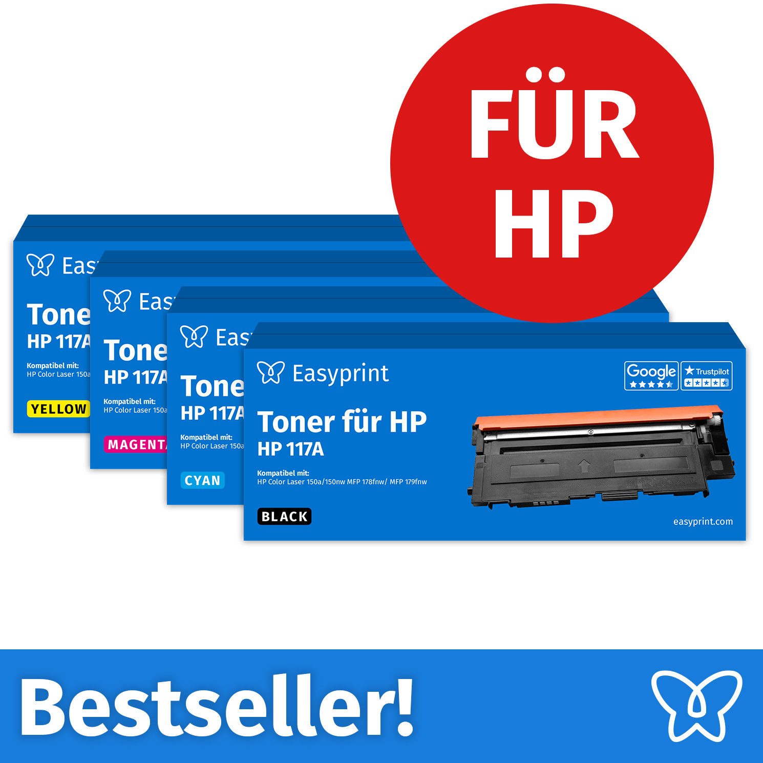 Easyprint Tonerpatrone, (5-St)