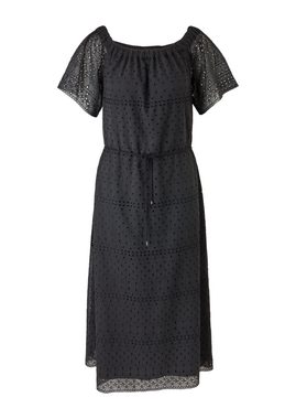 s.Oliver BLACK LABEL Maxikleid Kleid aus Broderie Anglaise