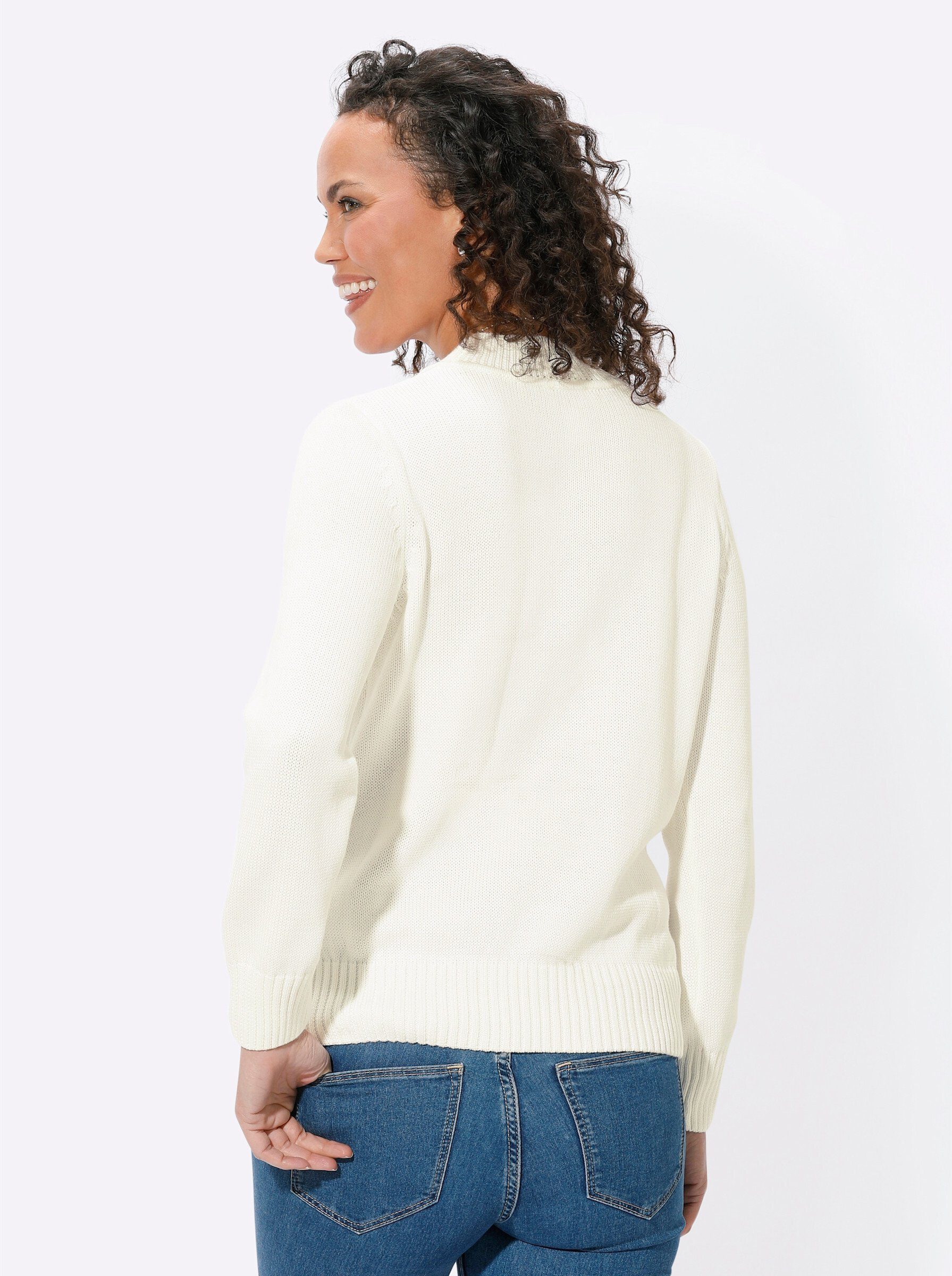 Witt Strickpullover Stehkragenpullover günstig online kaufen