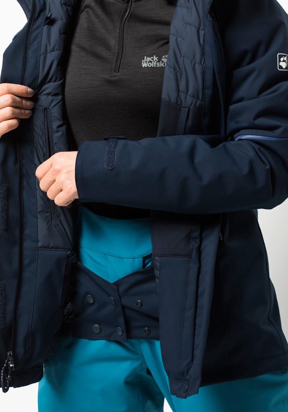 jack wolfskin skijacke exolight icy damen jack wolfskin skijacke exolight icy damen