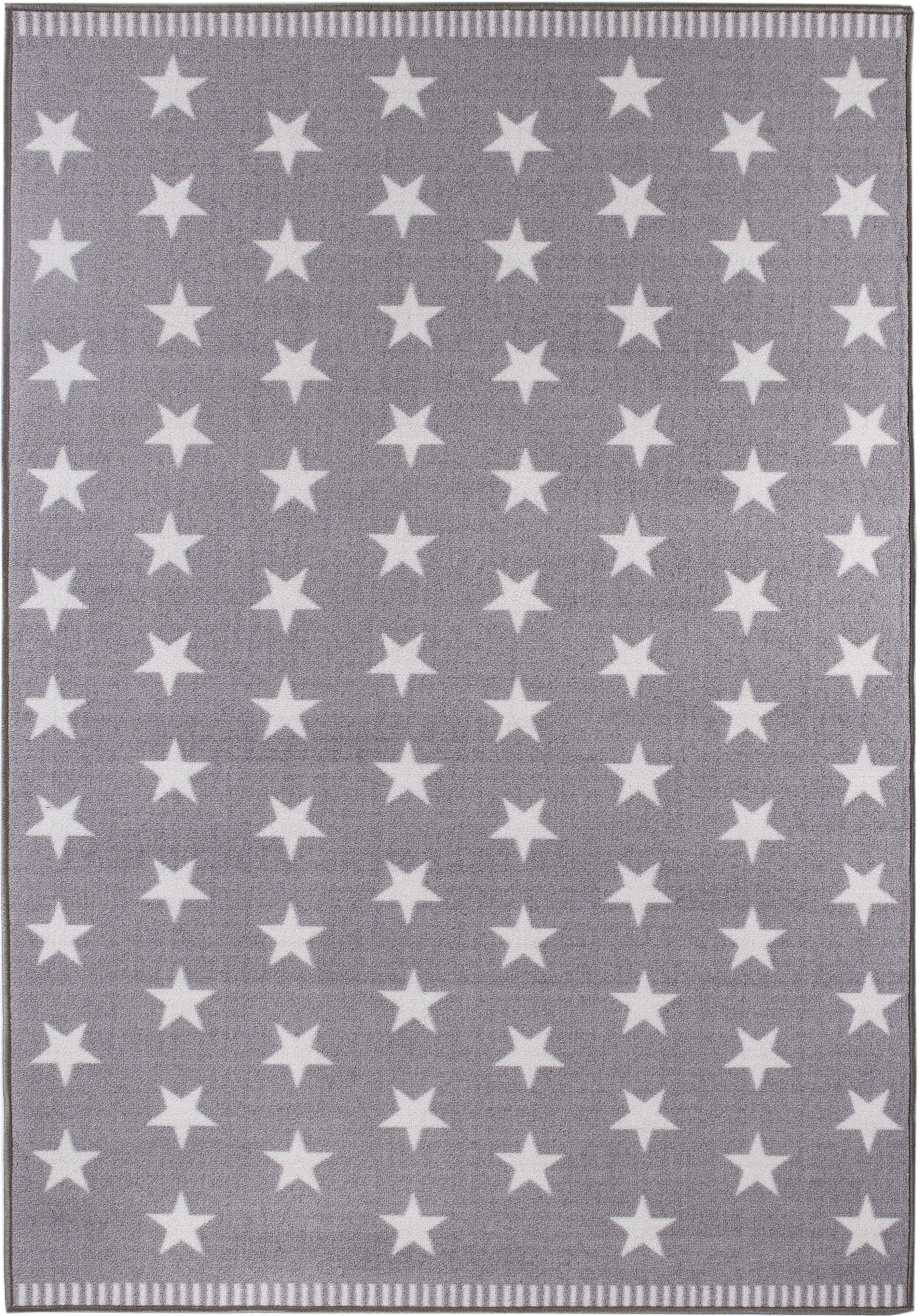 Teppich »Sternenhimmel«, Andiamo, rechteckig, Höhe 5 mm, Kurzflor, Motiv Sterne, Wohnzimmer-HomeTrends