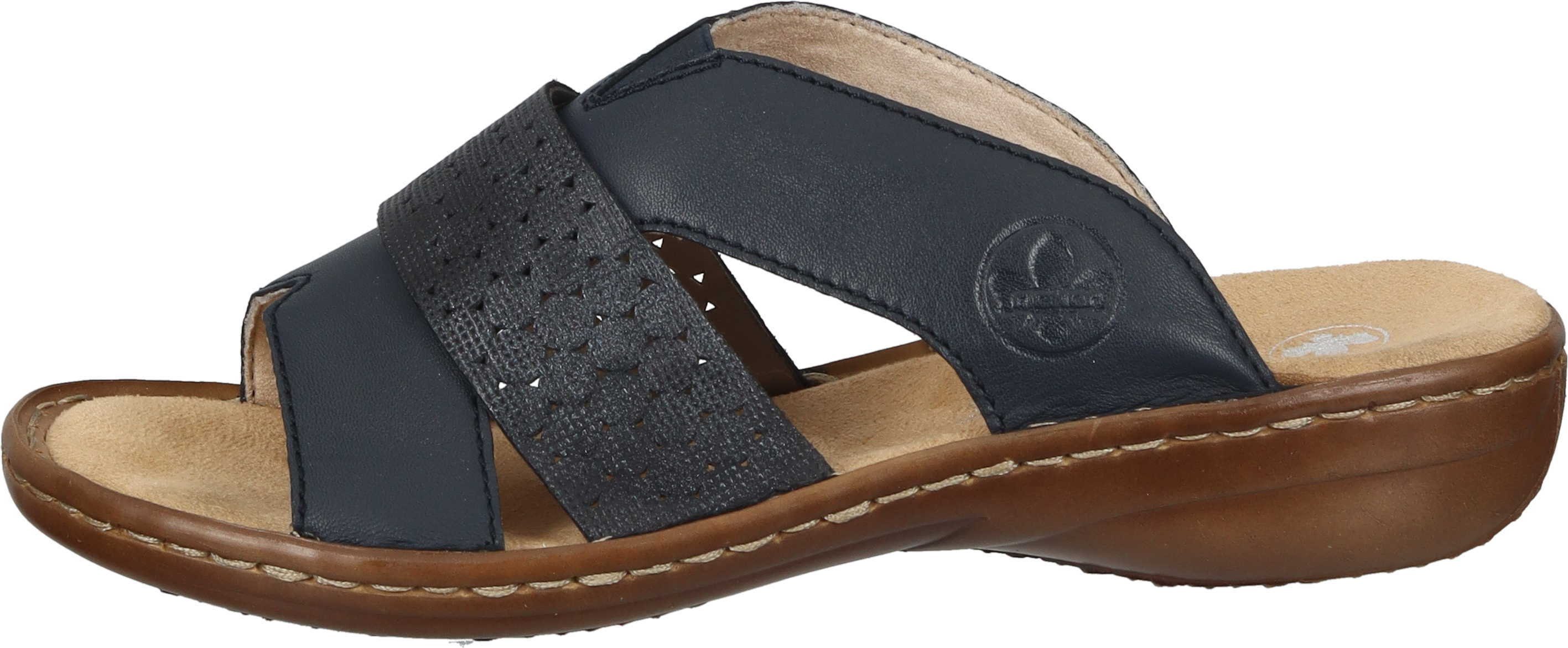 Rieker Pantoletten Pantolette mit Gummizug günstig online kaufen