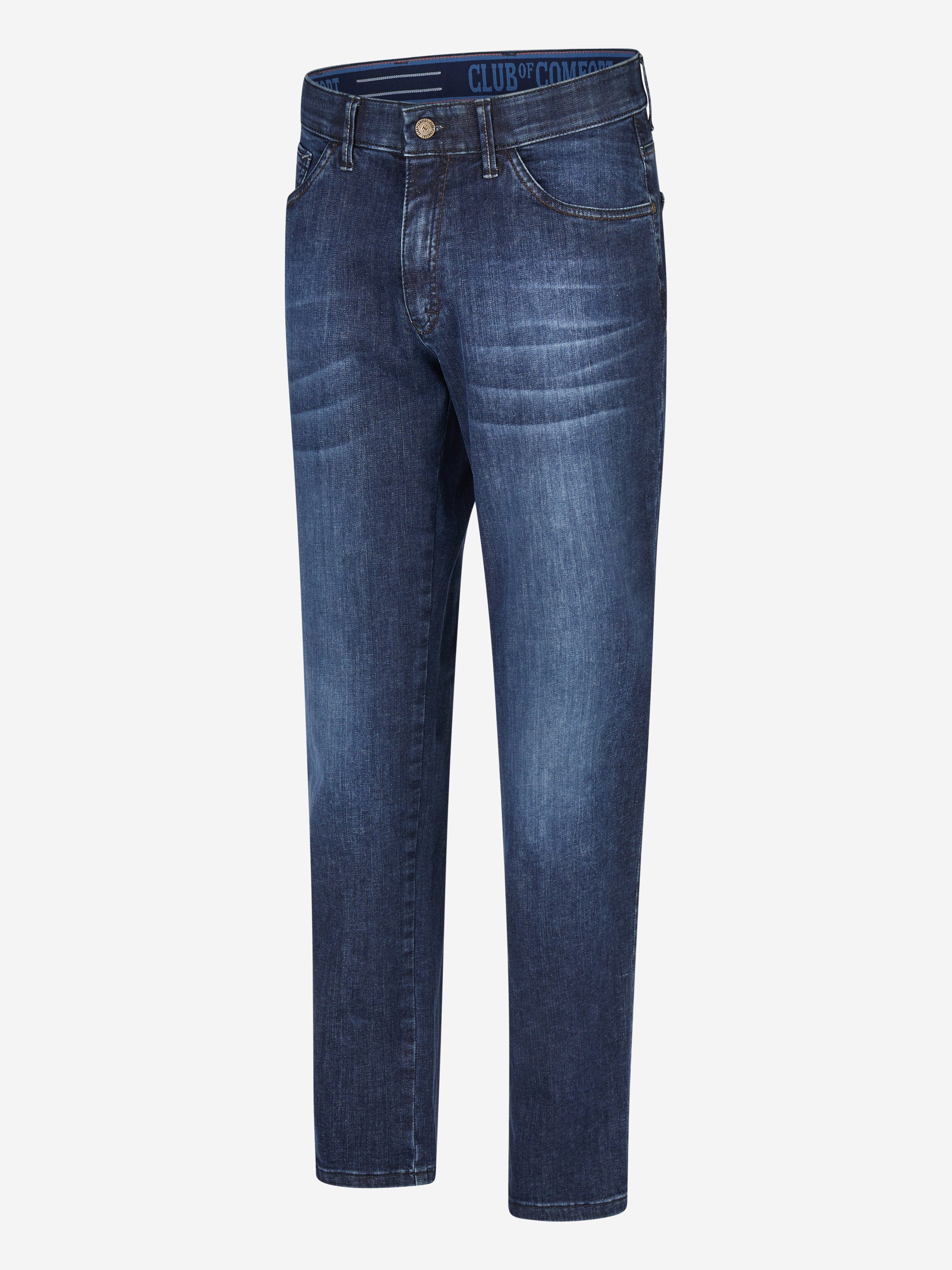 Club of Comfort 5-Pocket-Jeans 5-Pocket Jeans ALEX 7915 - blau (gewaschen) - Herrenhose - 34/34 ["Die 6-Pocket basiert auf dem 5-Pocket-Model, hat aber eine