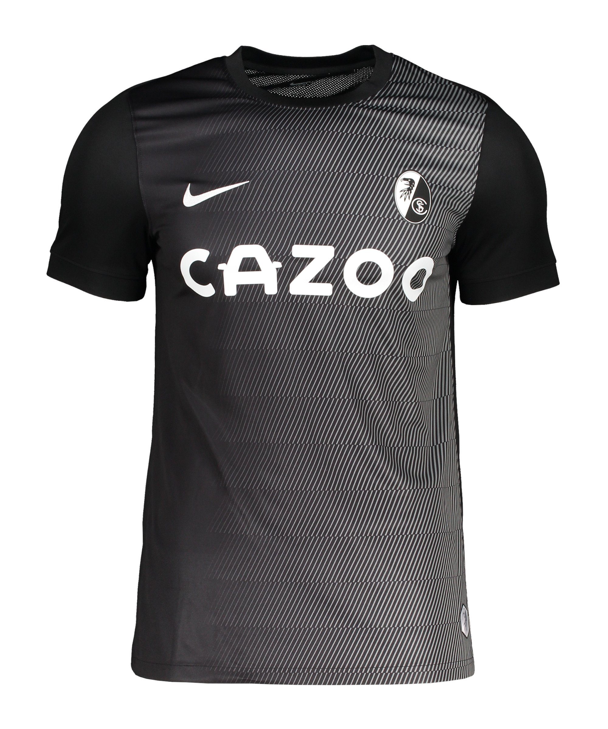 Nike Fußballtrikot SC Freiburg Trikot 3rd 2022/2023 schwarz