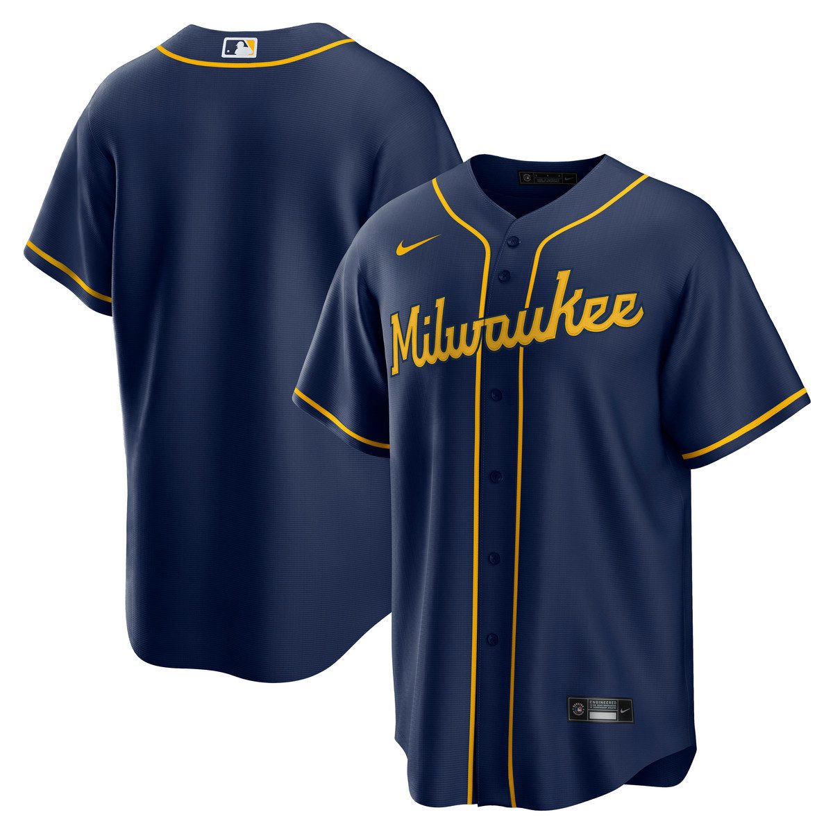 Nike Footballtrikot Nike Trikot Milwaukee Brewers Nike Game Alternate 2 günstig online kaufen