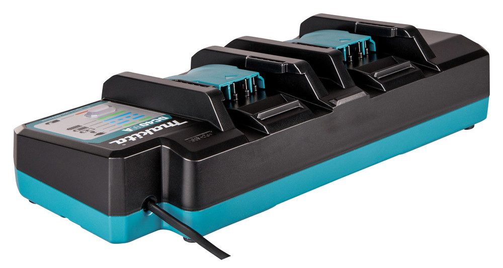 Makita DC40WA Akku-Ladestation (Doppel-Ladegerät für 40V max XGT Akkus)