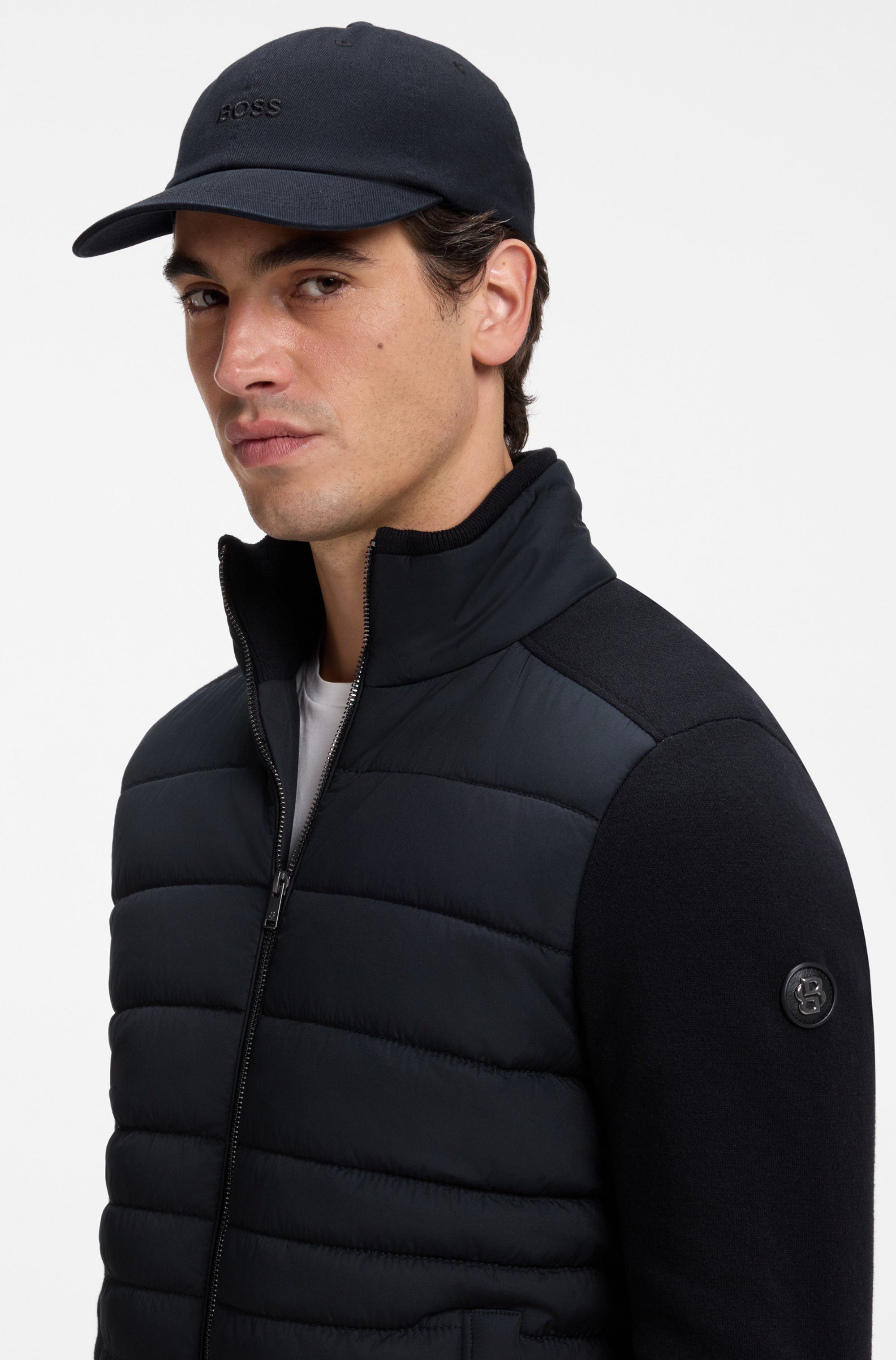 BOSS Baseball Cap BOSS Connect mit Logostickerei, Baumwoll-Twill, unisex