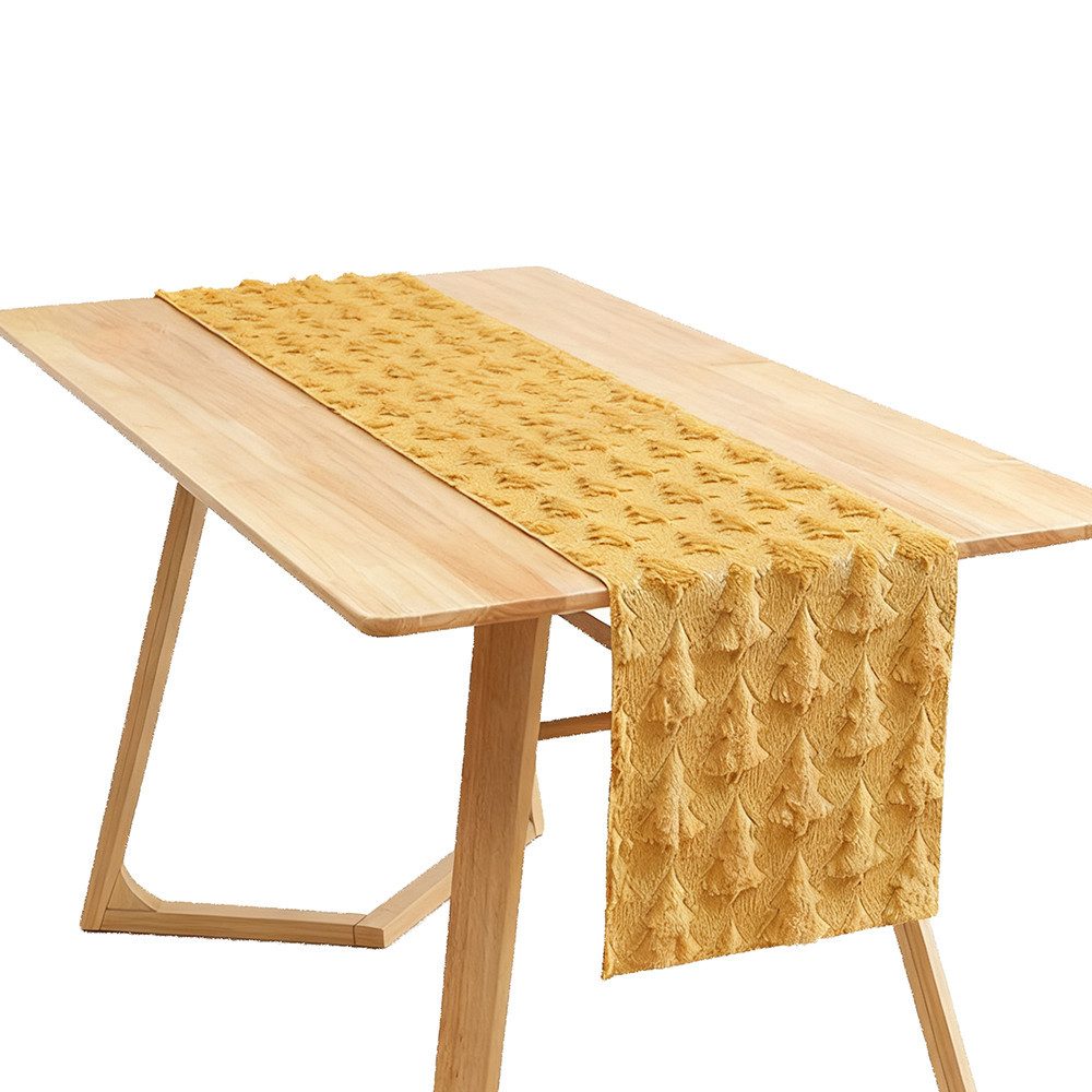 CLTYQ Tischläufer Tischläufer Halloween mit 3D-Weihnachtsbaum,Weich Tisch l günstig online kaufen