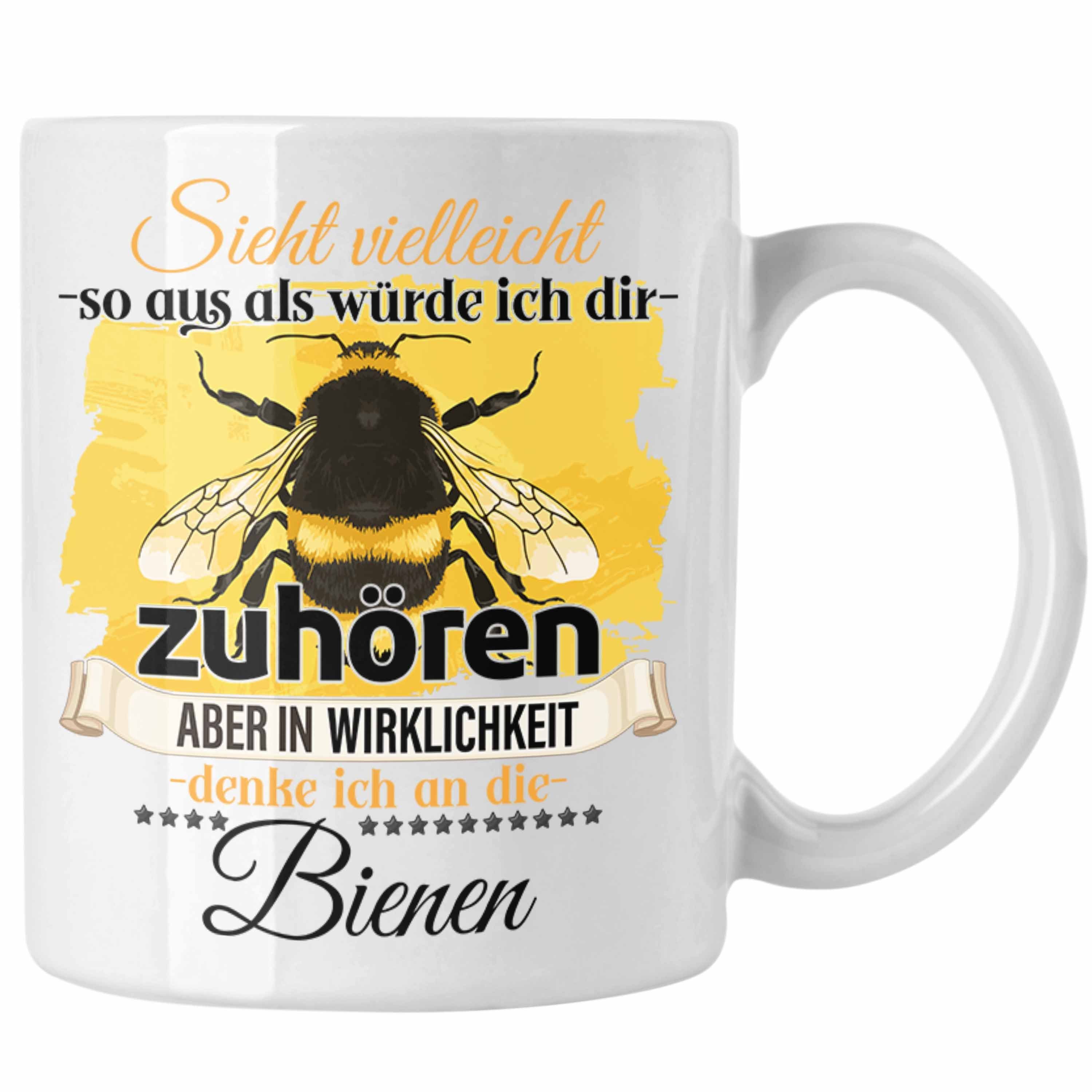 Liebhaber Imker Trendation - Trendation Geschenk Bienen Lustig Weiss Tasse Tasse Geschenkidee