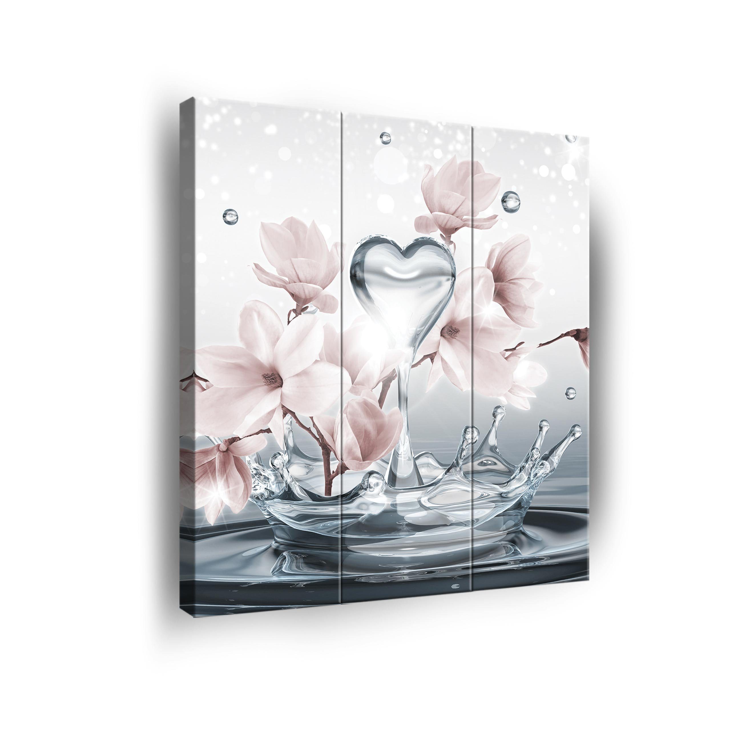 Wallarena Leinwandbild Natur - Mehrfarbig - Modern - Vlies - Wohnzimmer, Natur, 150x105x3cm